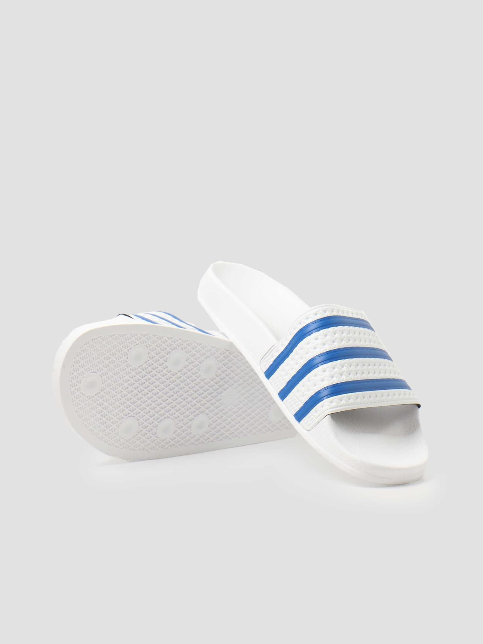 Adilette Footwear White Blue FX5860