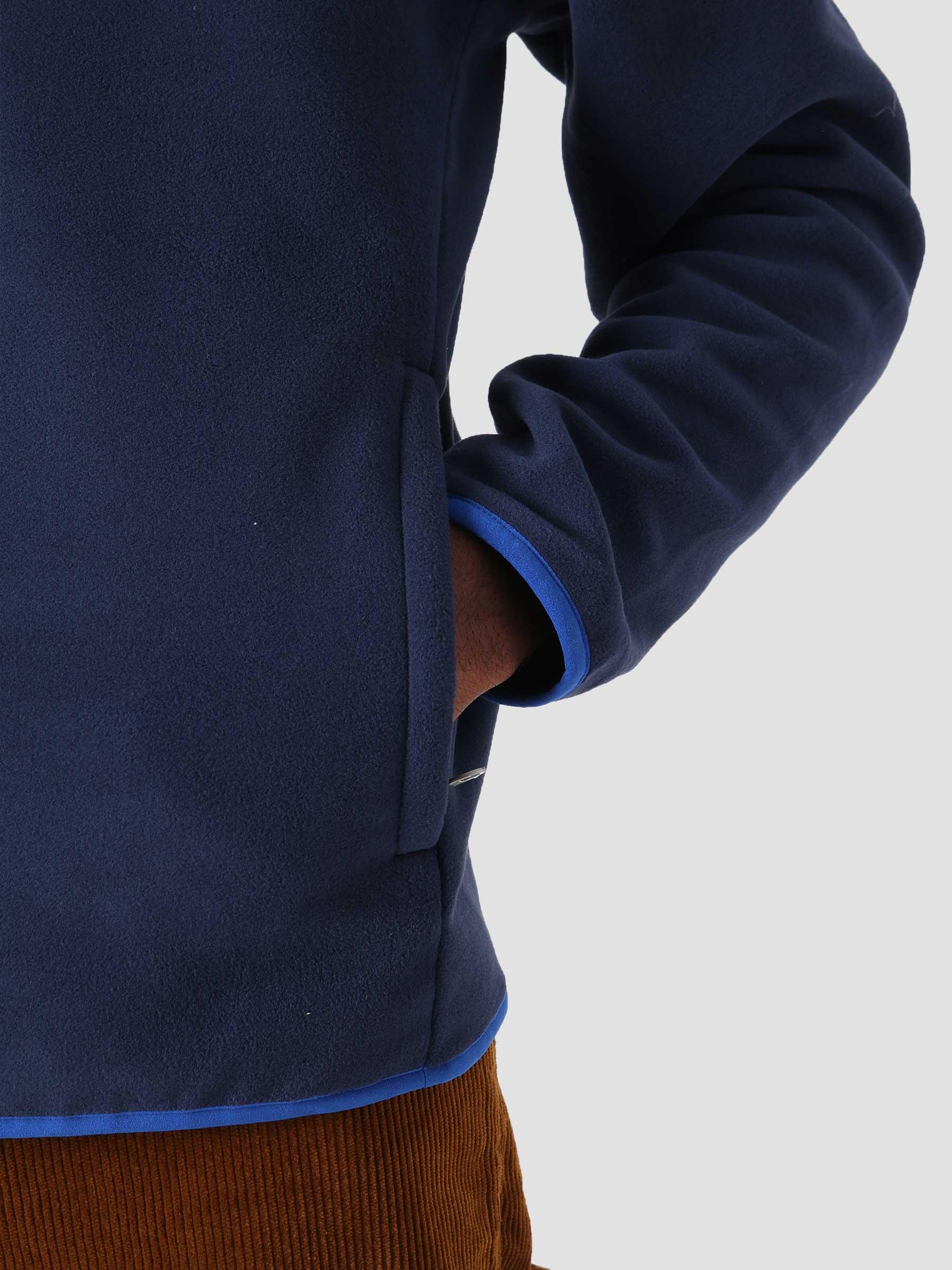 Recycled Poly Fleece Pullover Cruise Navy 710850393002
