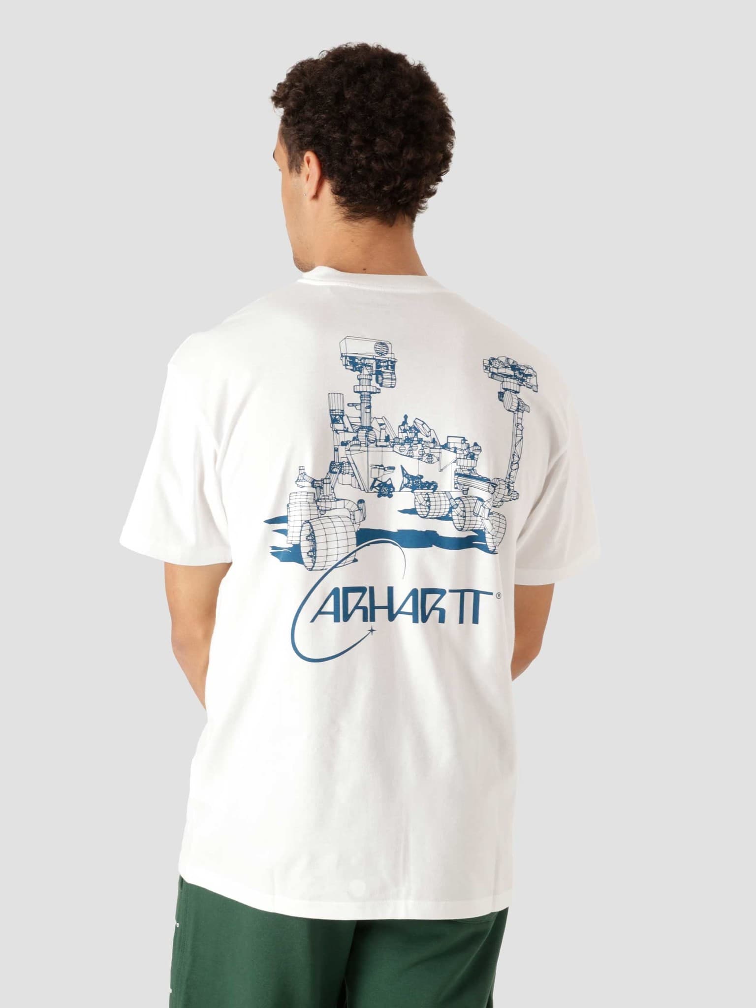 Orbit T-Shirt White Blue I029928
