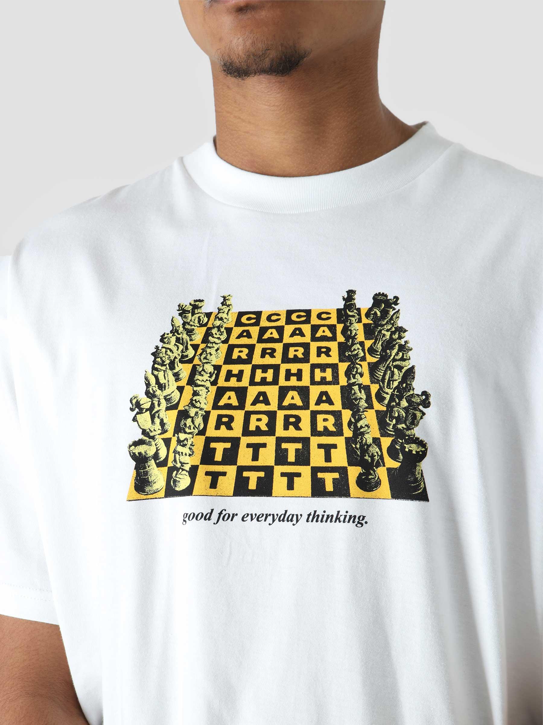 S/S Chessboard T-Shirt White I030197-02XX