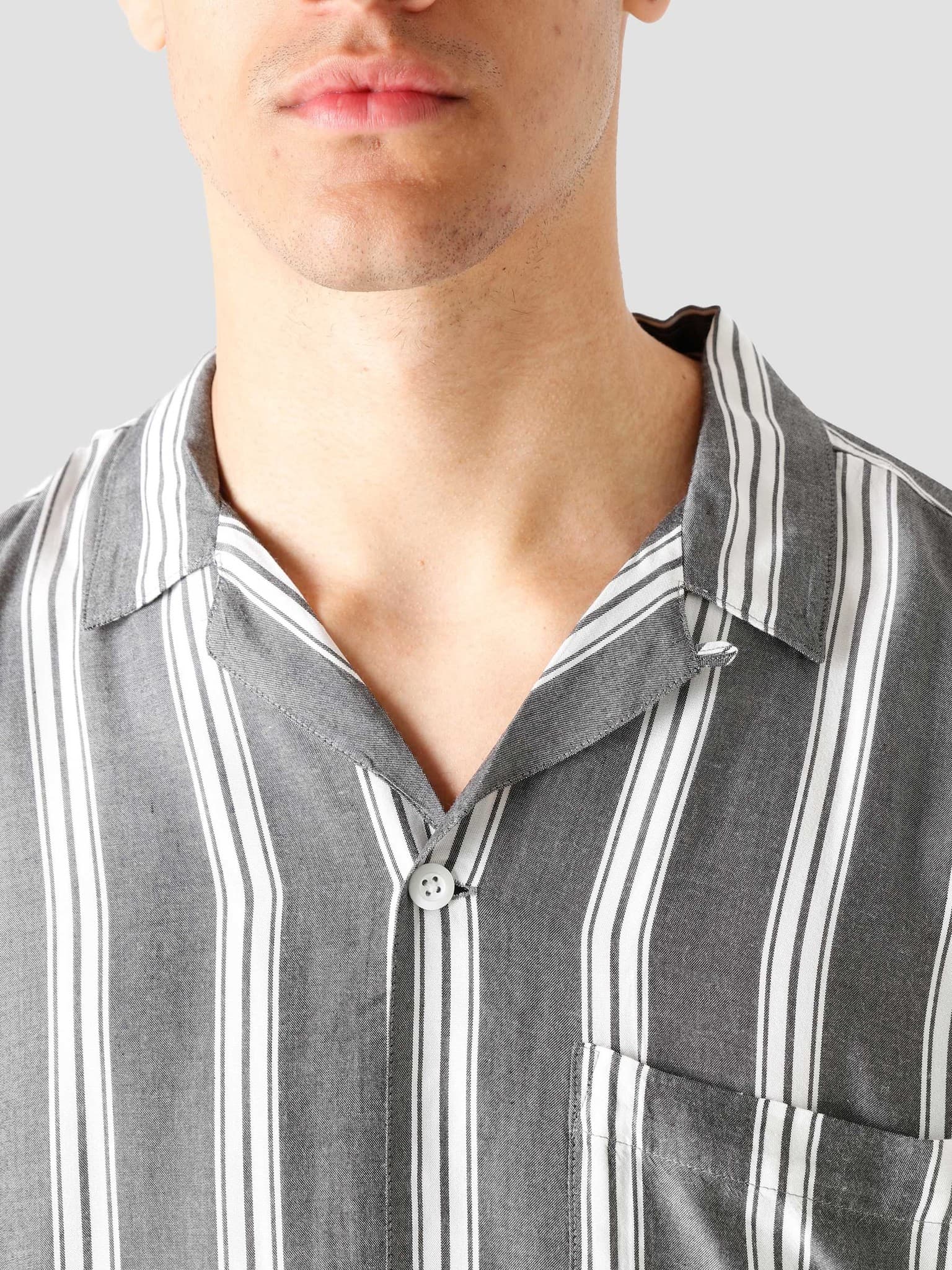 SS Foley Shirt Foley Stripe Black I028941-8990