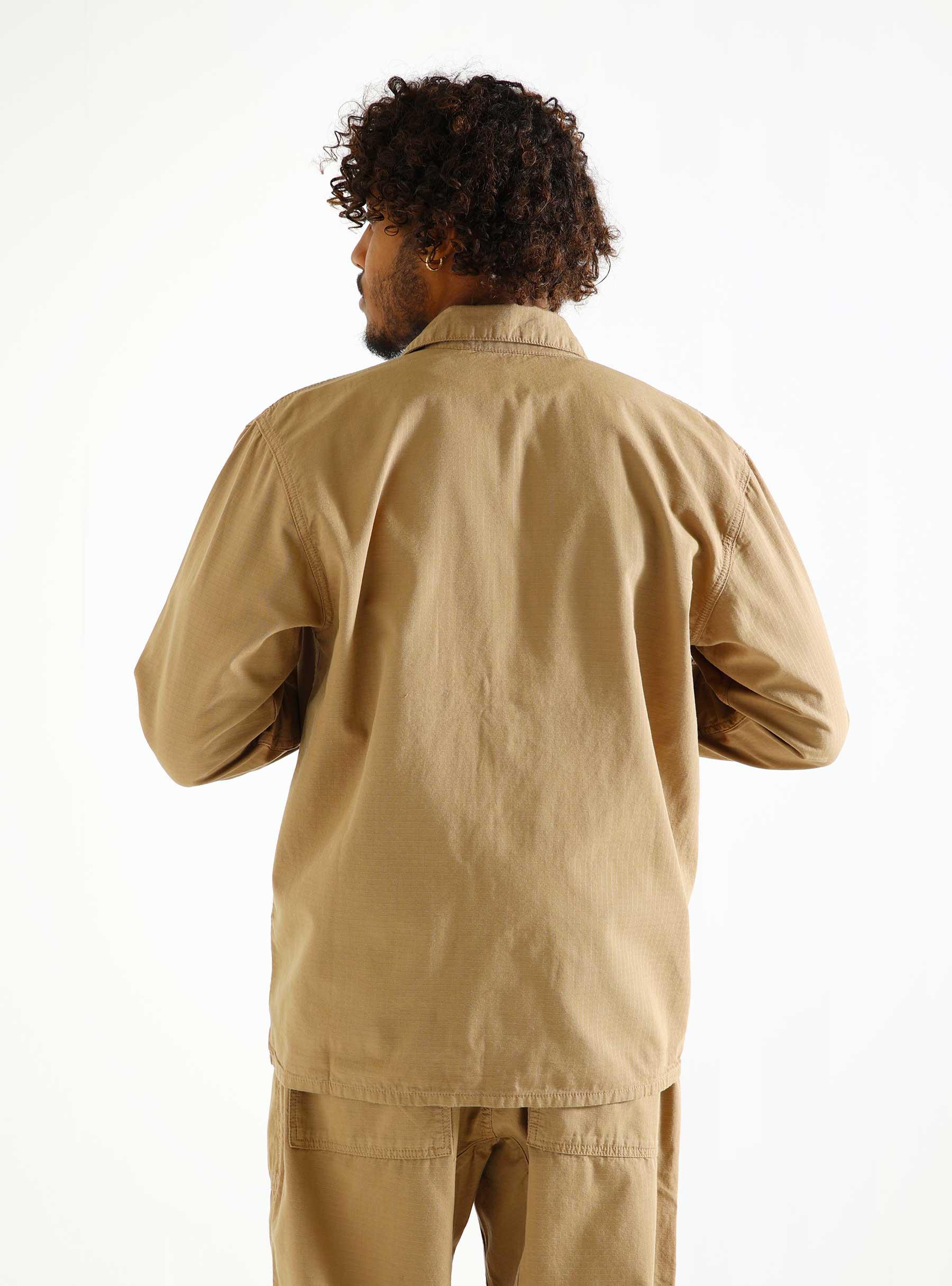 Ripstop Coverall Jacket Mink SW-SS24-1050