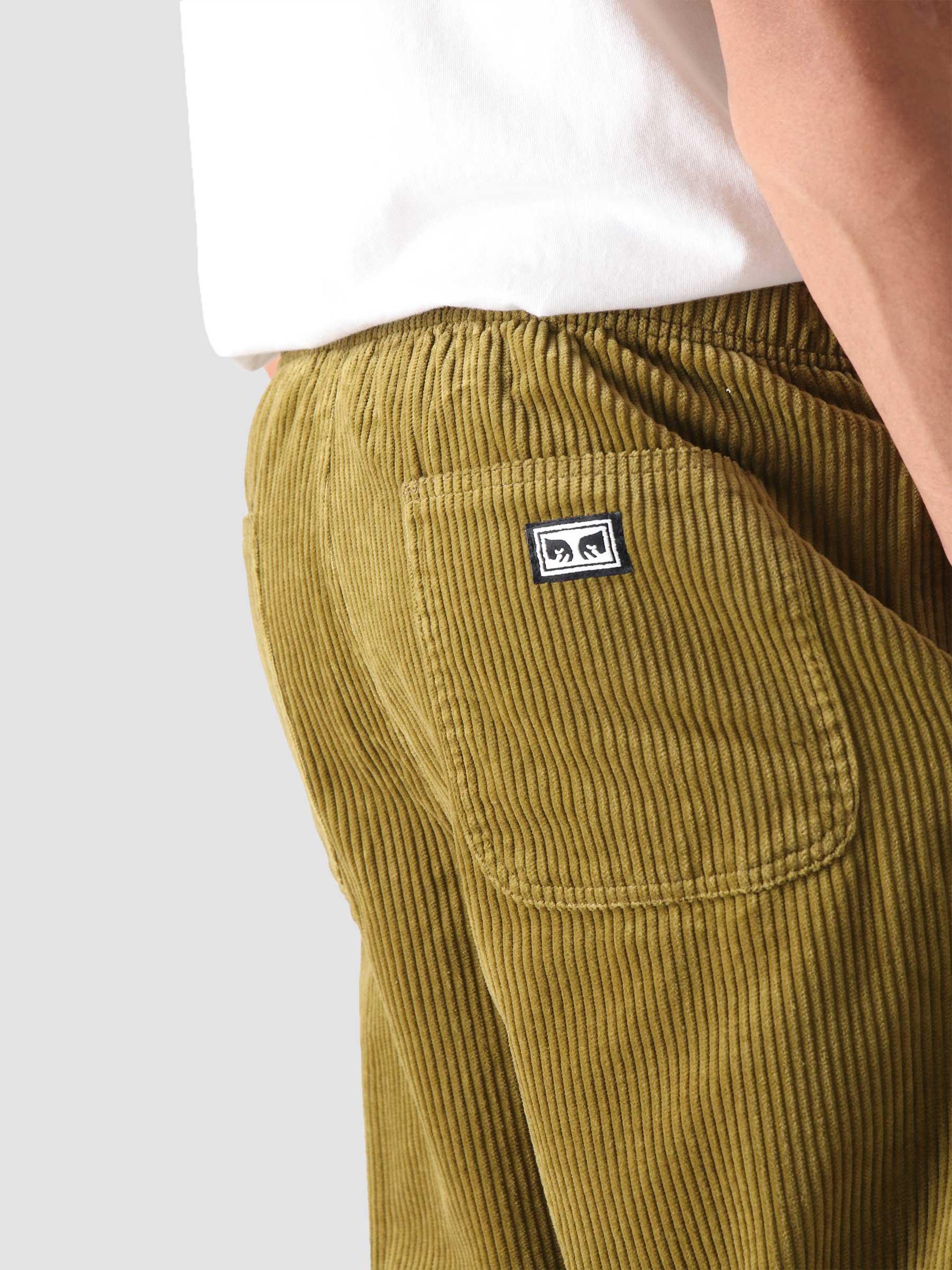 Easy Cord Pant Olive Oil 142020195