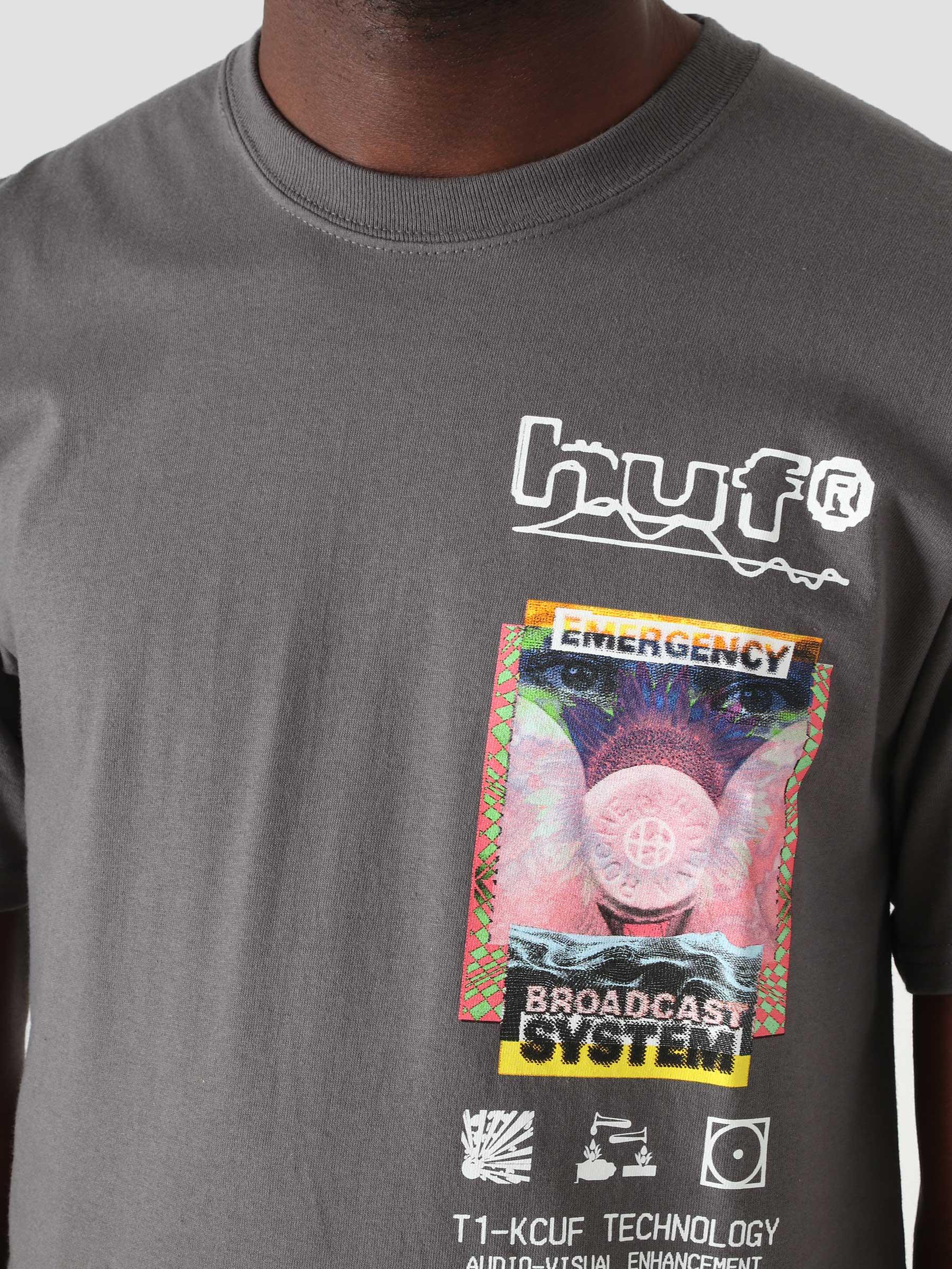 Emergency System T-Shirt Charcoal TS01519-CHARC