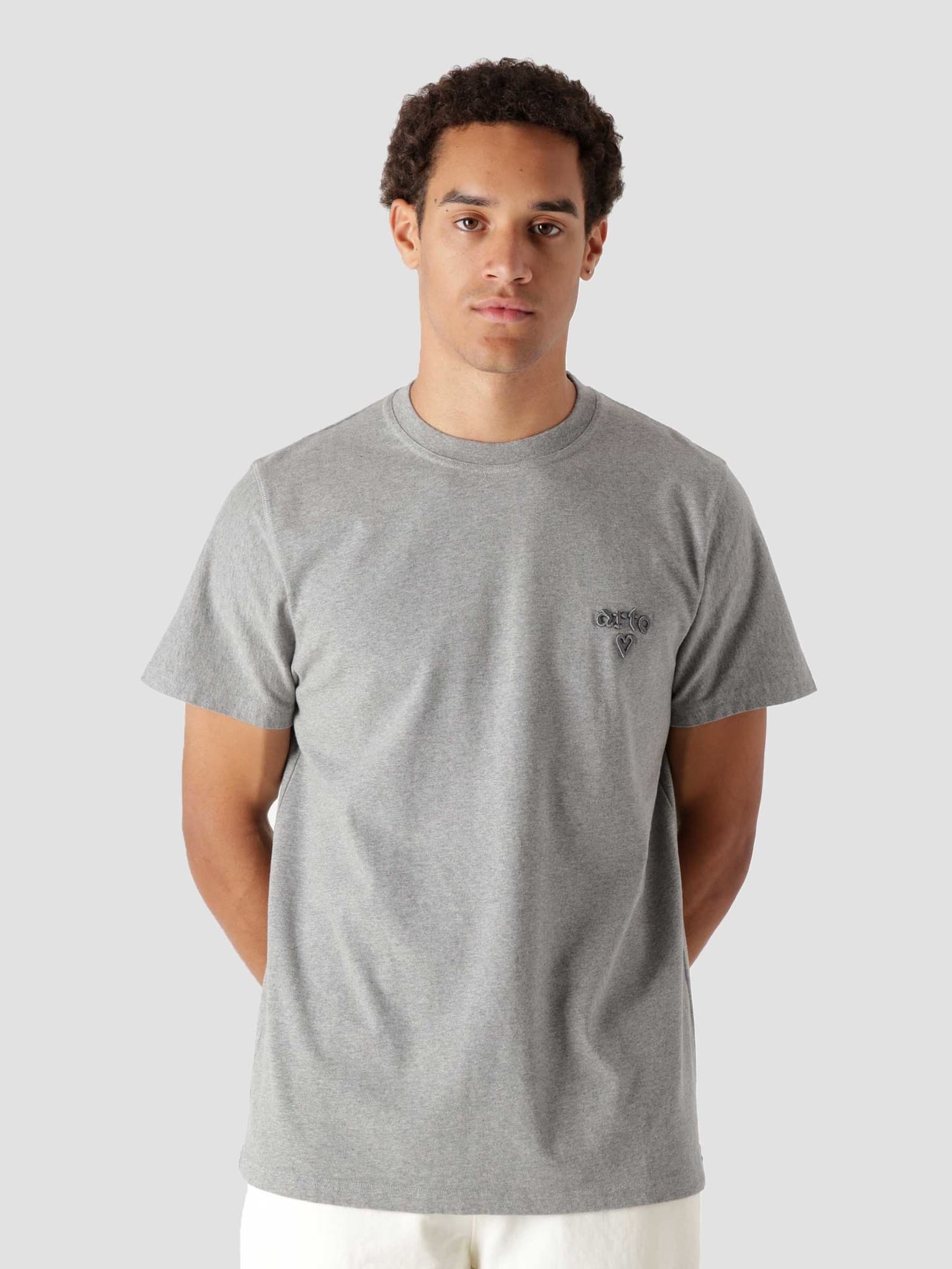 Tissot Heart T-Shirt Grey AW21-067T