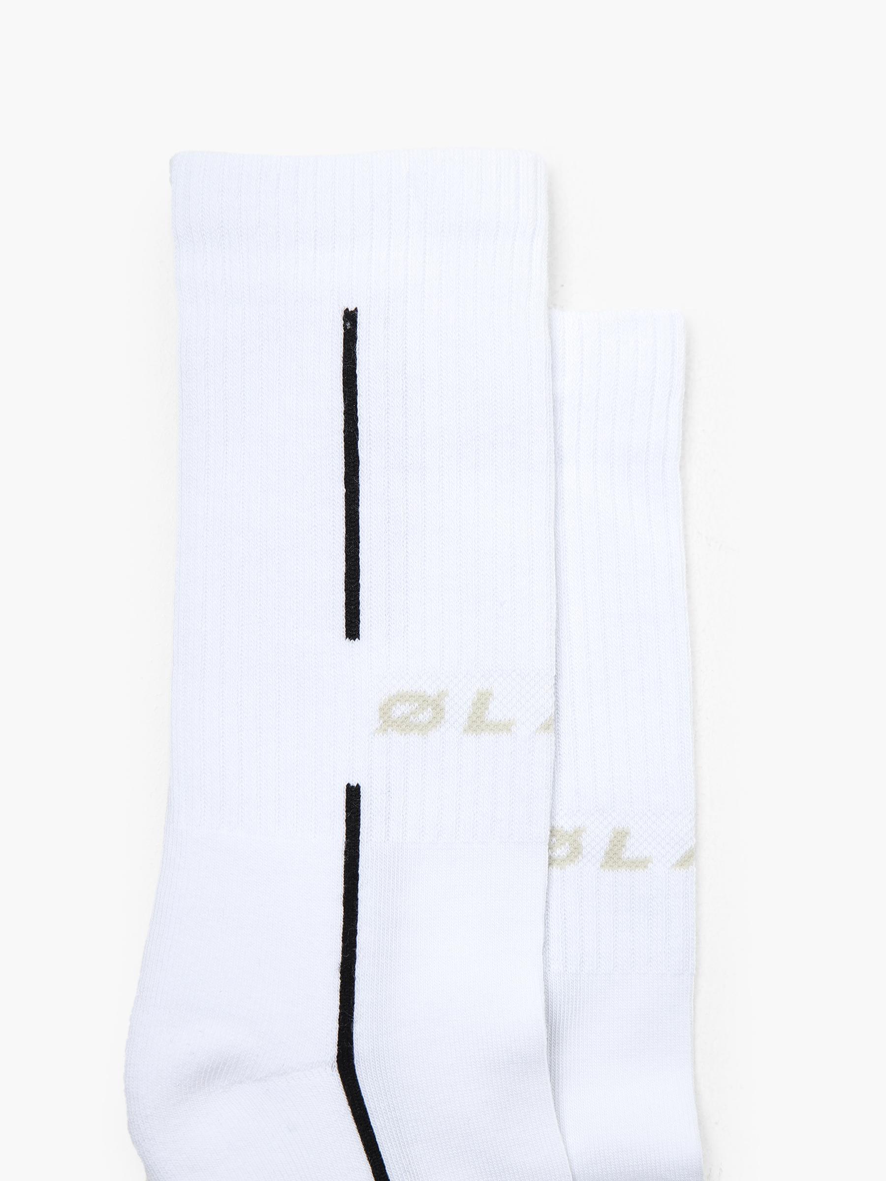 Sporty Socks White Black A990807