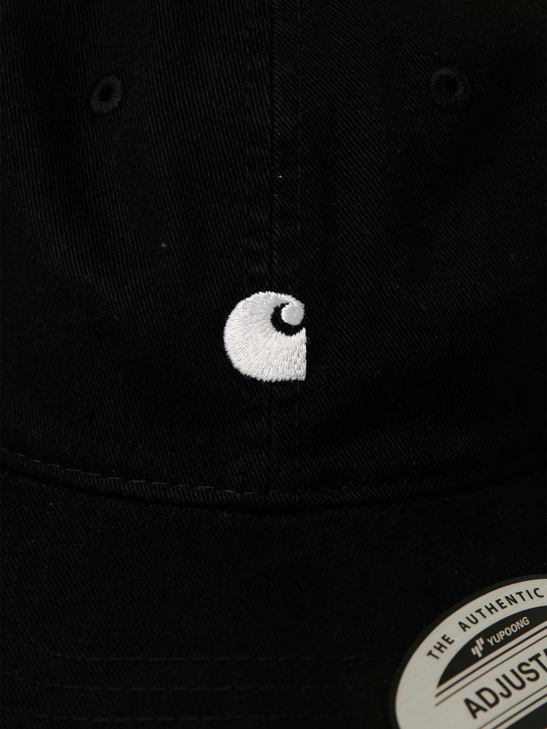 Madison Logo Cap Black White I023750