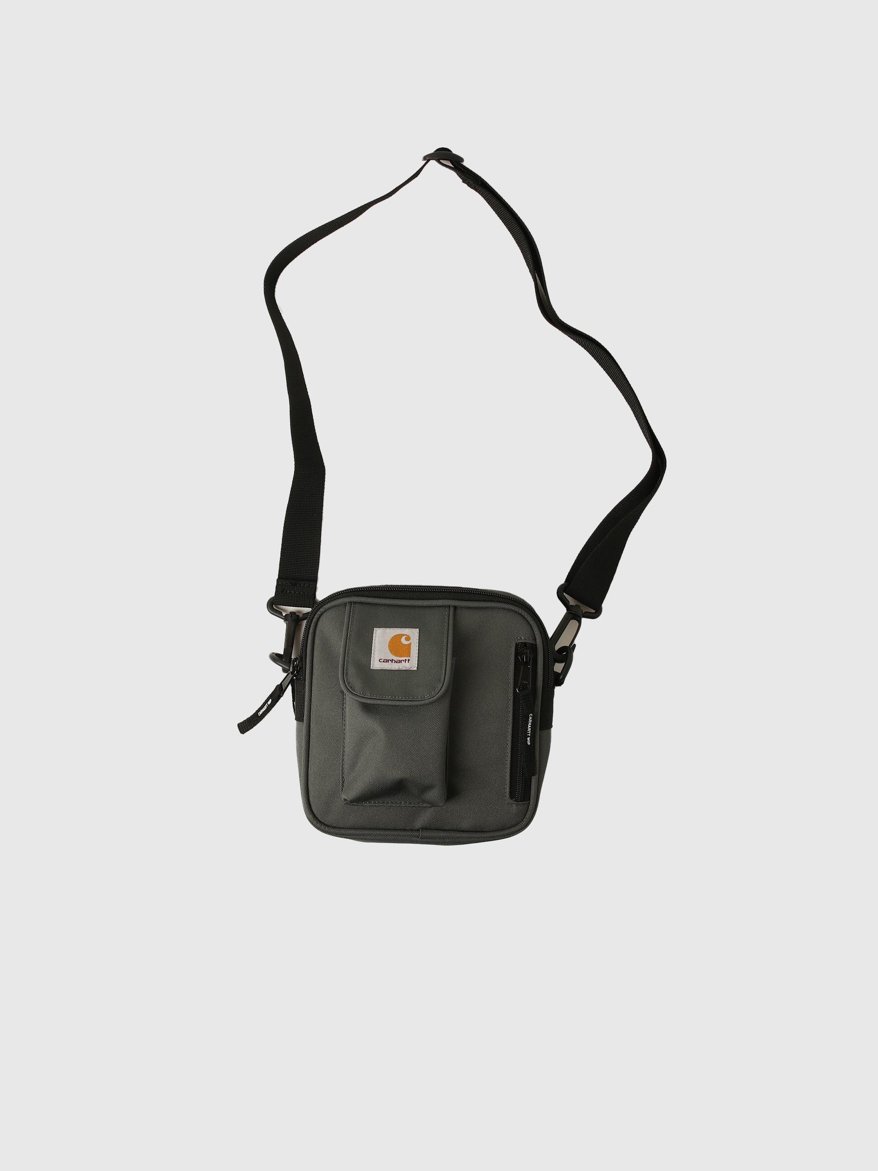 Carhartt wip small essentials bag black - unisex shoulder bag