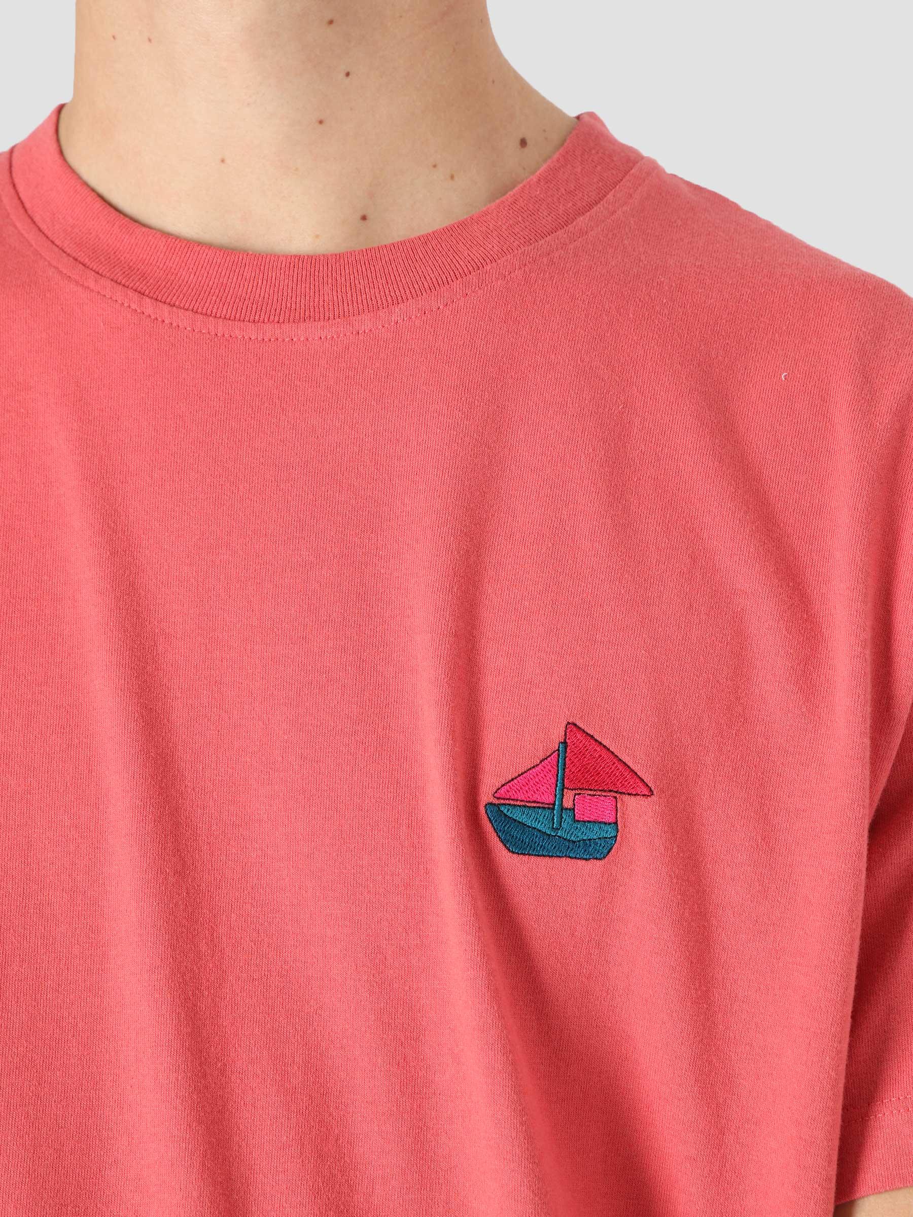 Paper Boat House T-Shirt Mineral Red 46501