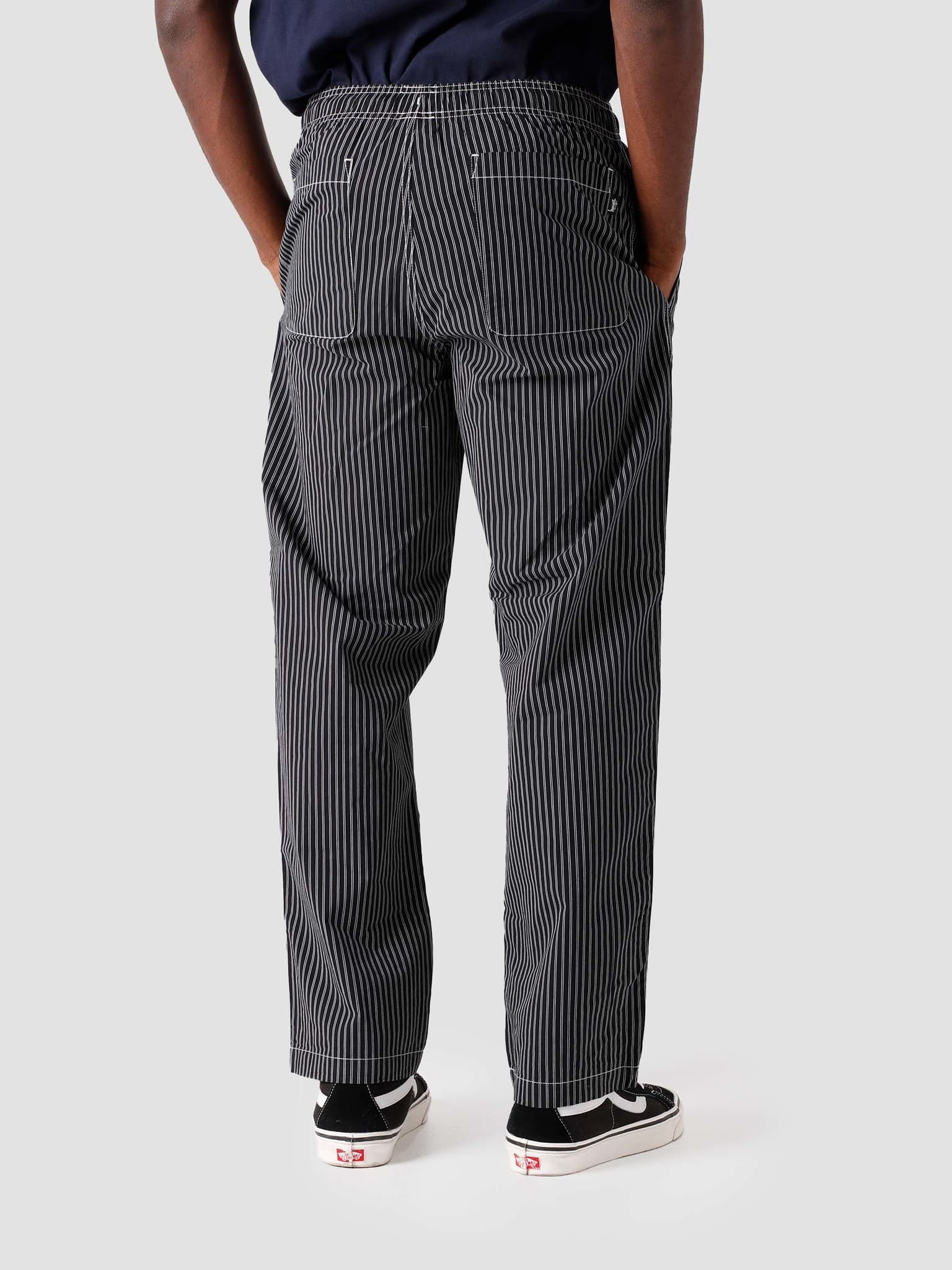 Brushed Cotton Relaxed Pant Stripe 116473-922