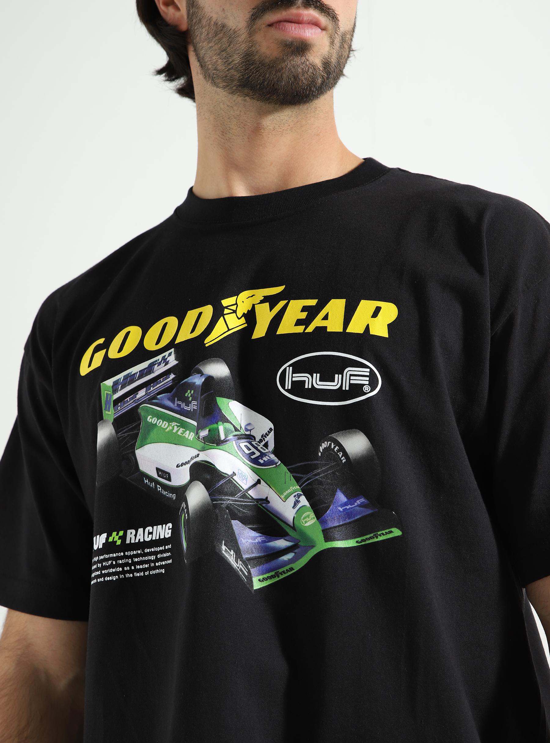 Huf x Goodyear Final Lap T-shirt Black TS02348