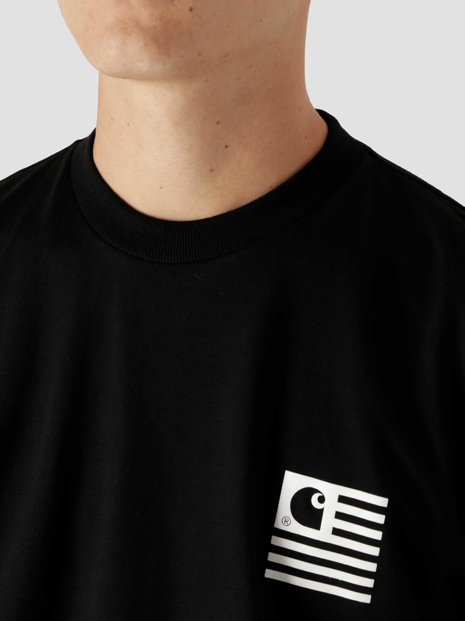 Fade State T-Shirt Black White I029607