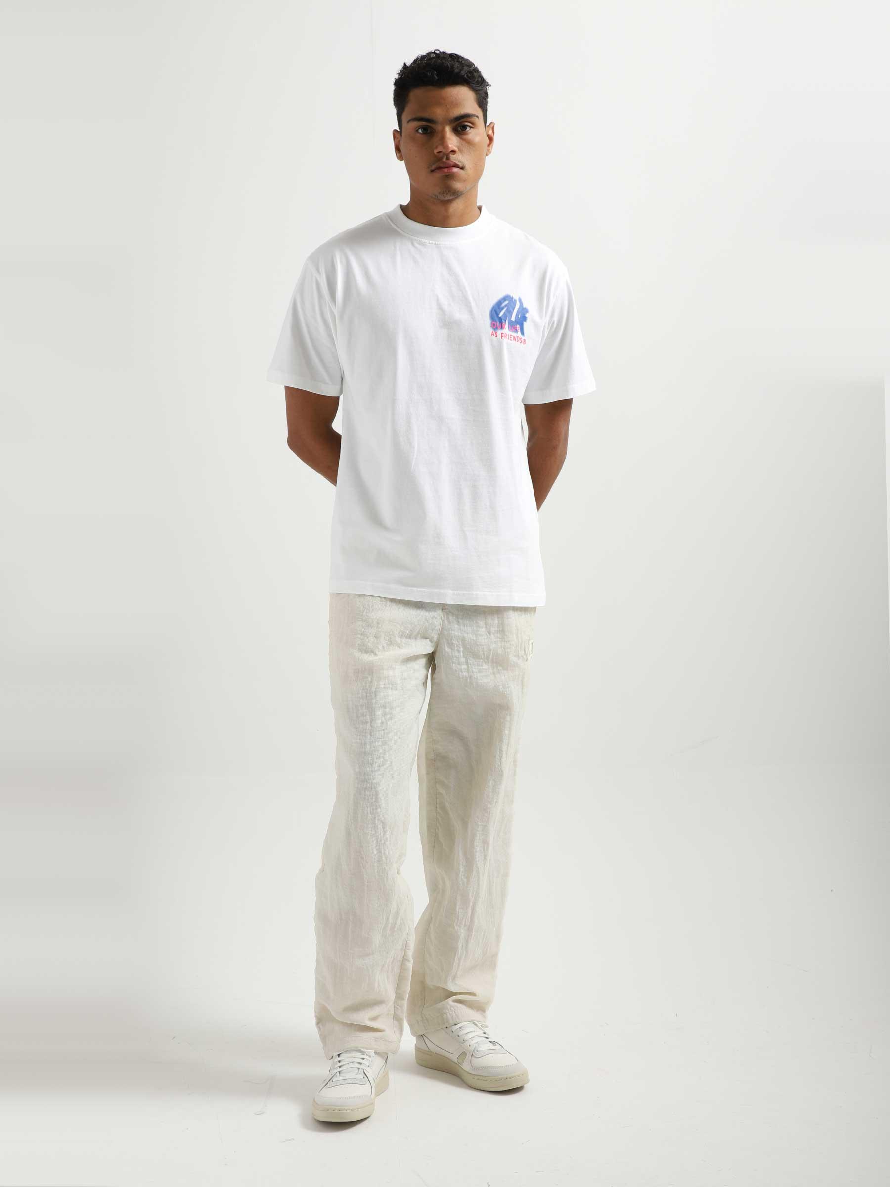 Blur T-shirt Optical White M120107
