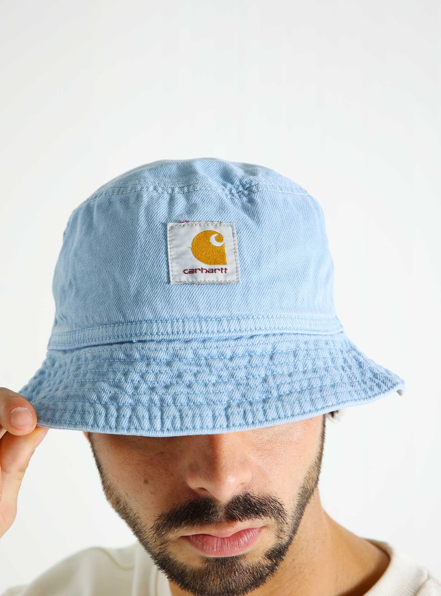 Garrison Bucket Hat Frosted Blue Stone Dyed I033156-0F44J