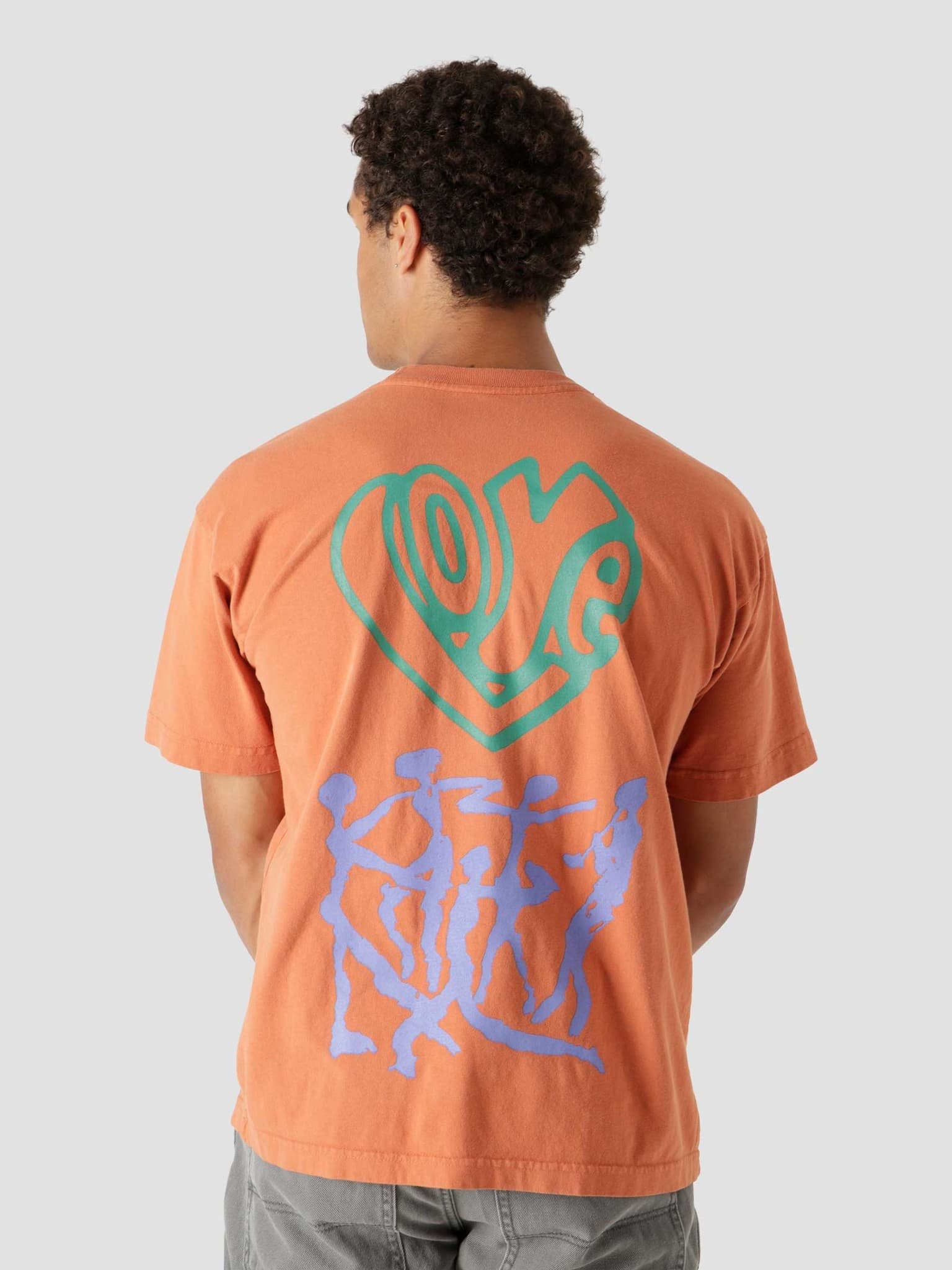 Love Over Hate Heavy Weight Classic Box T-Shirt Ginger 166912756
