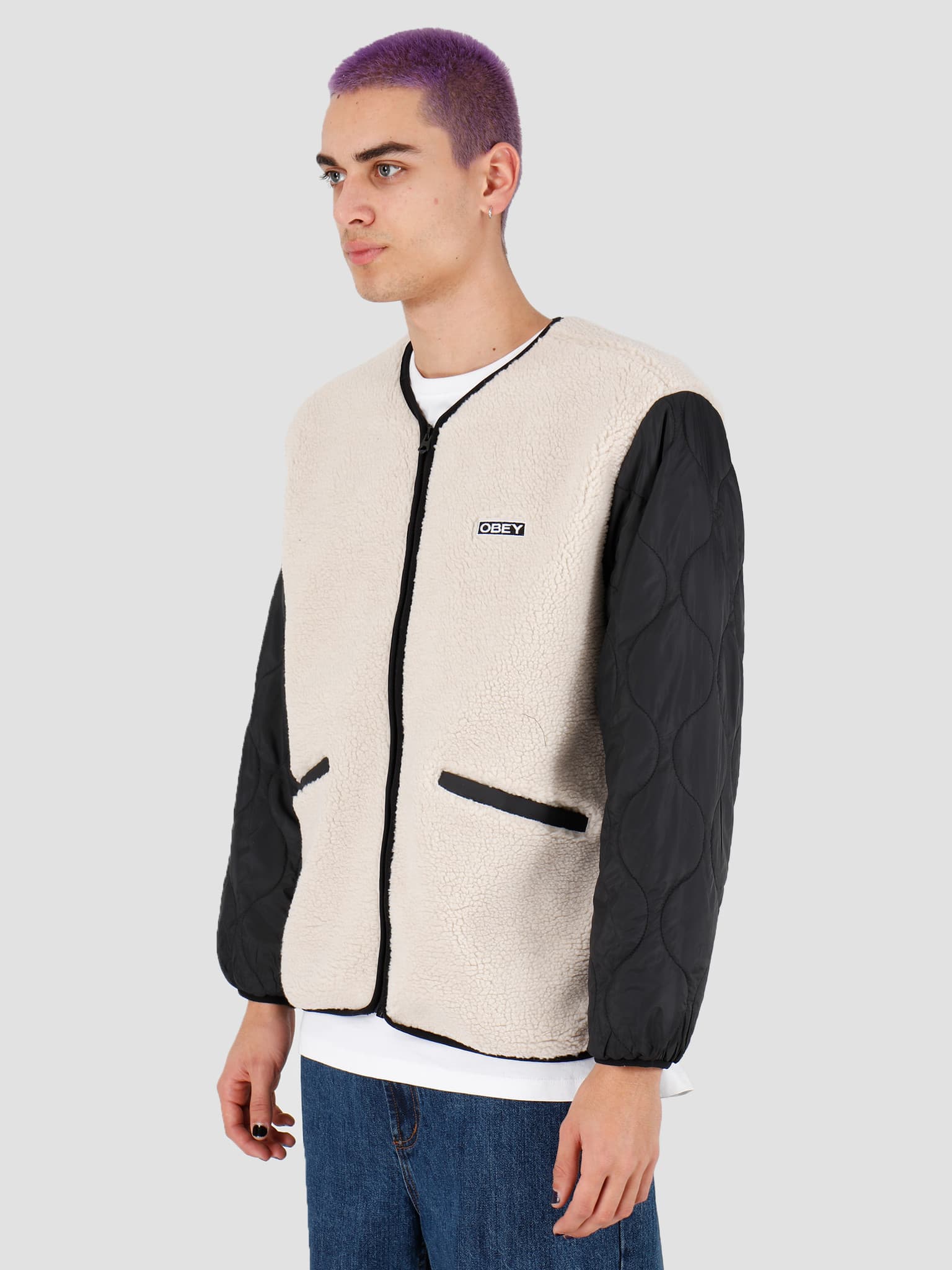 Oyster Jacket Natural Multi 121800407Nml