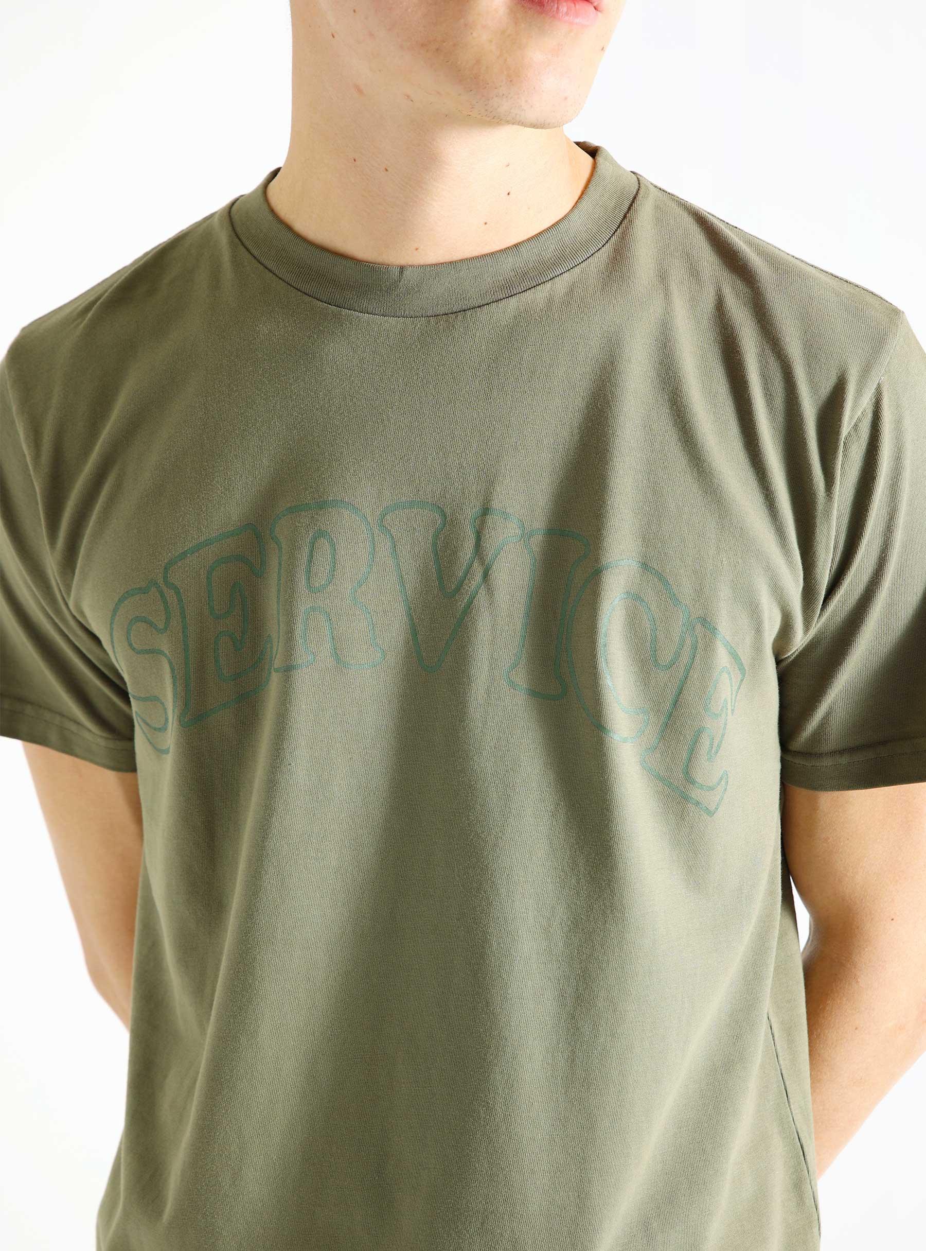 Arch Logo T-shirt Olive SW-SS24-1067