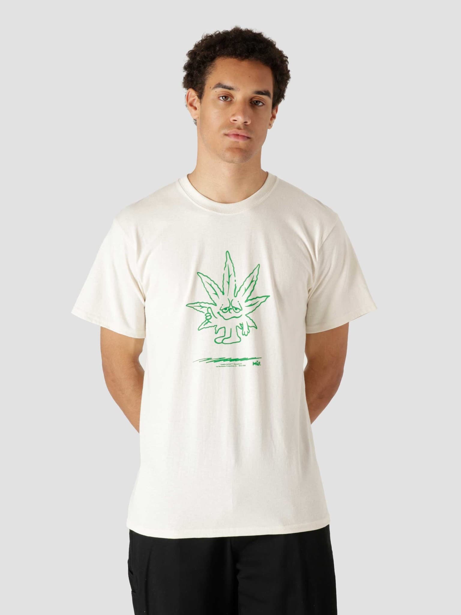 Easy Green Longsleeve T-Shirt Natural TS01605