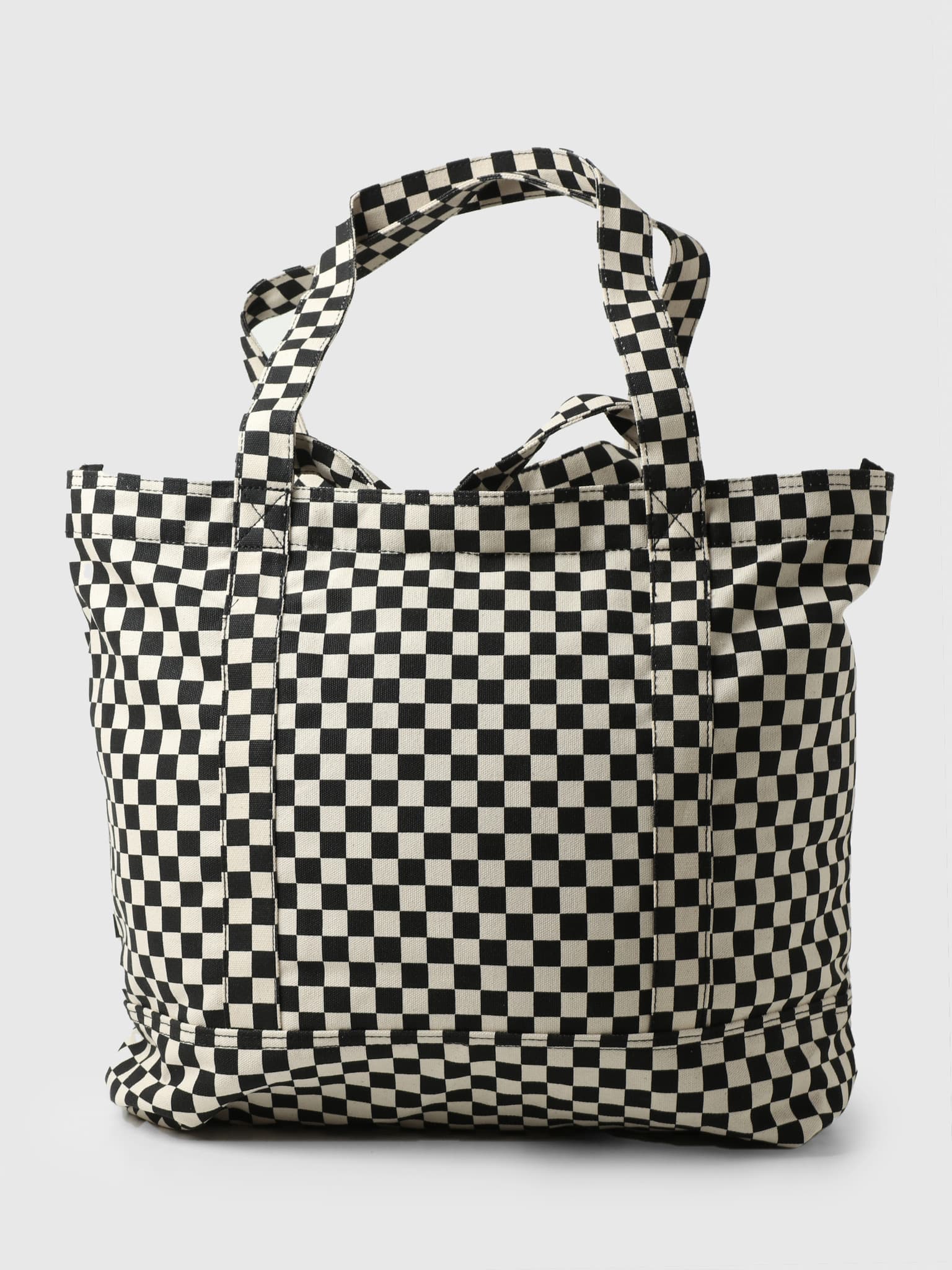 Wm Tell All Zip Tote Checkerboard VN0A5I1K7051