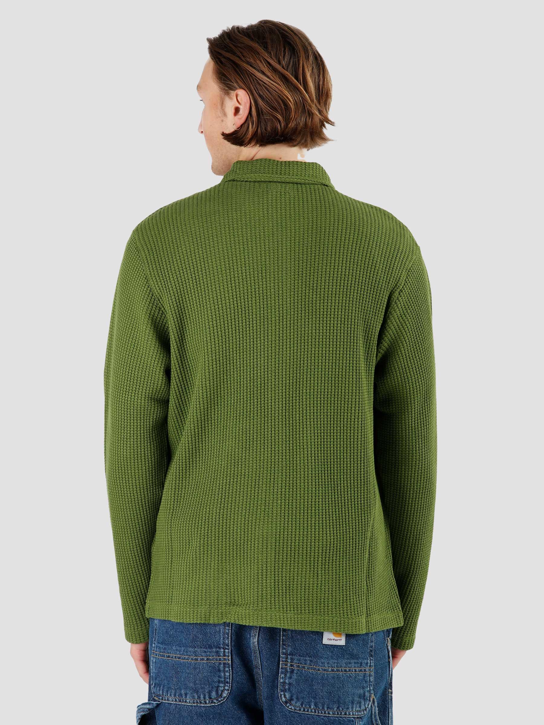 Big Thermal Zip Shirt Green 1140317