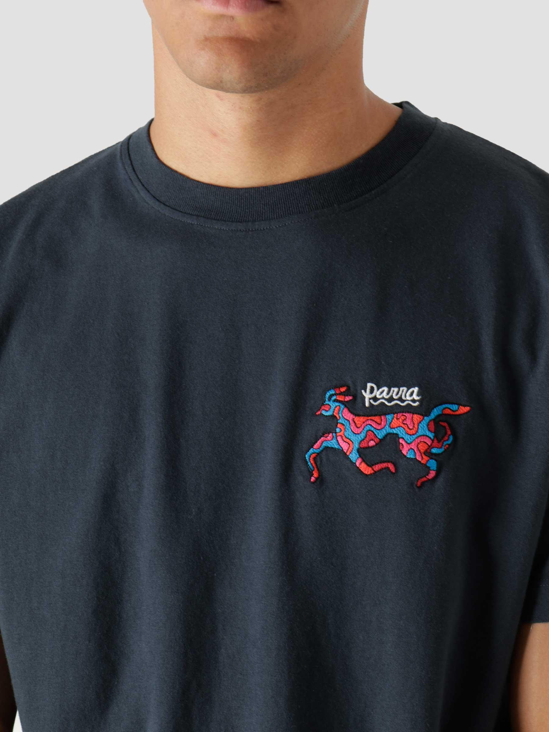 Dog Race T-Shirt Navy Blue 46205