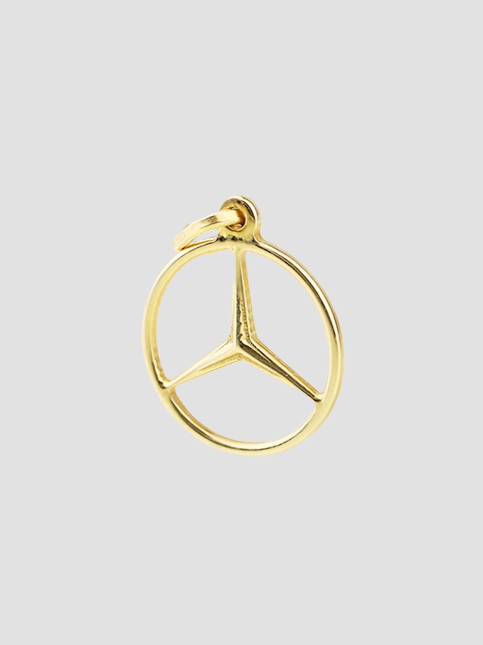 Benz Pendant Gold