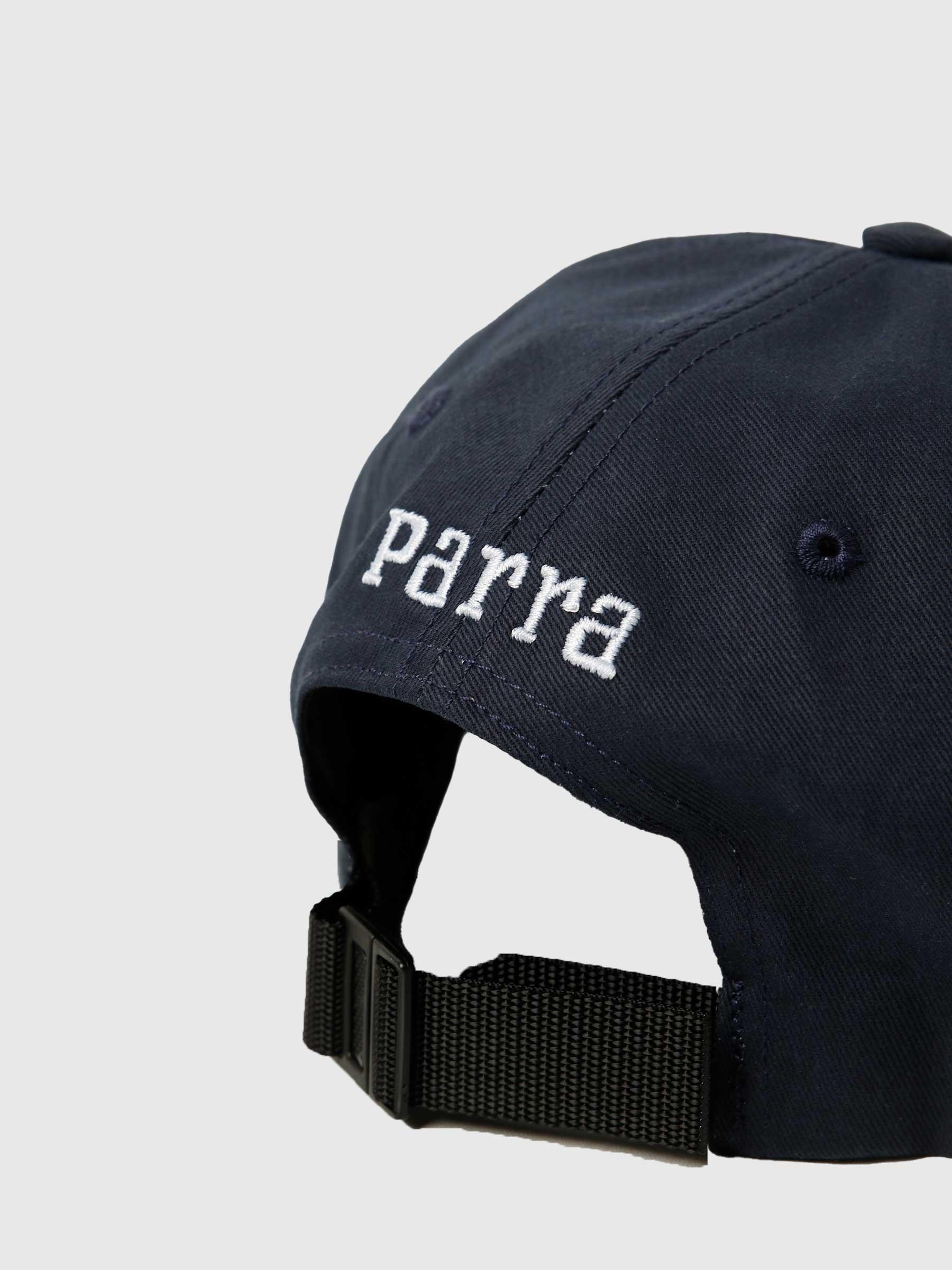 Parra Racing Team 6 Panel Hat Navy Blue 47356