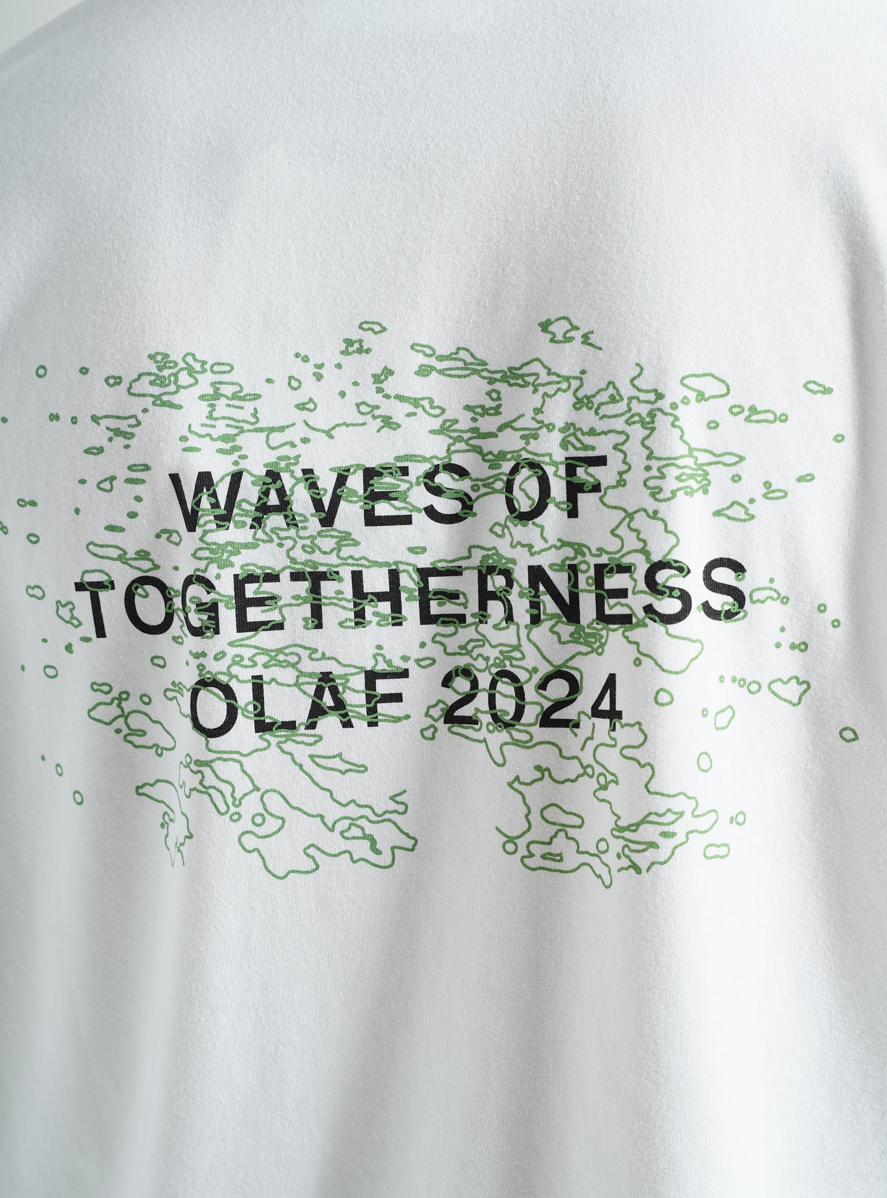 Waves Of Togetherness Longsleeve Optical White Black M160105