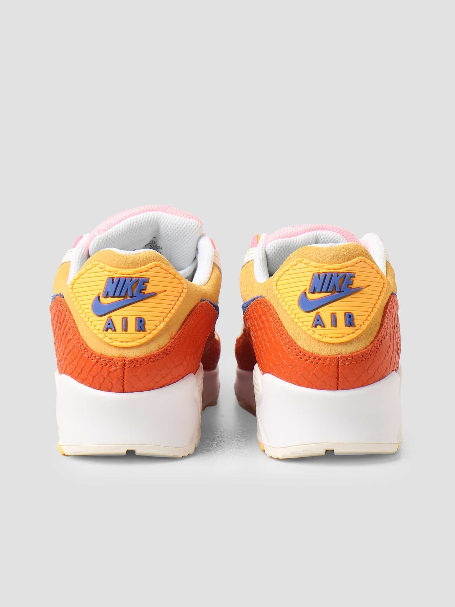 W Nike Air Max 90 Campfire Orange Racer Blue Sail DJ8517-800