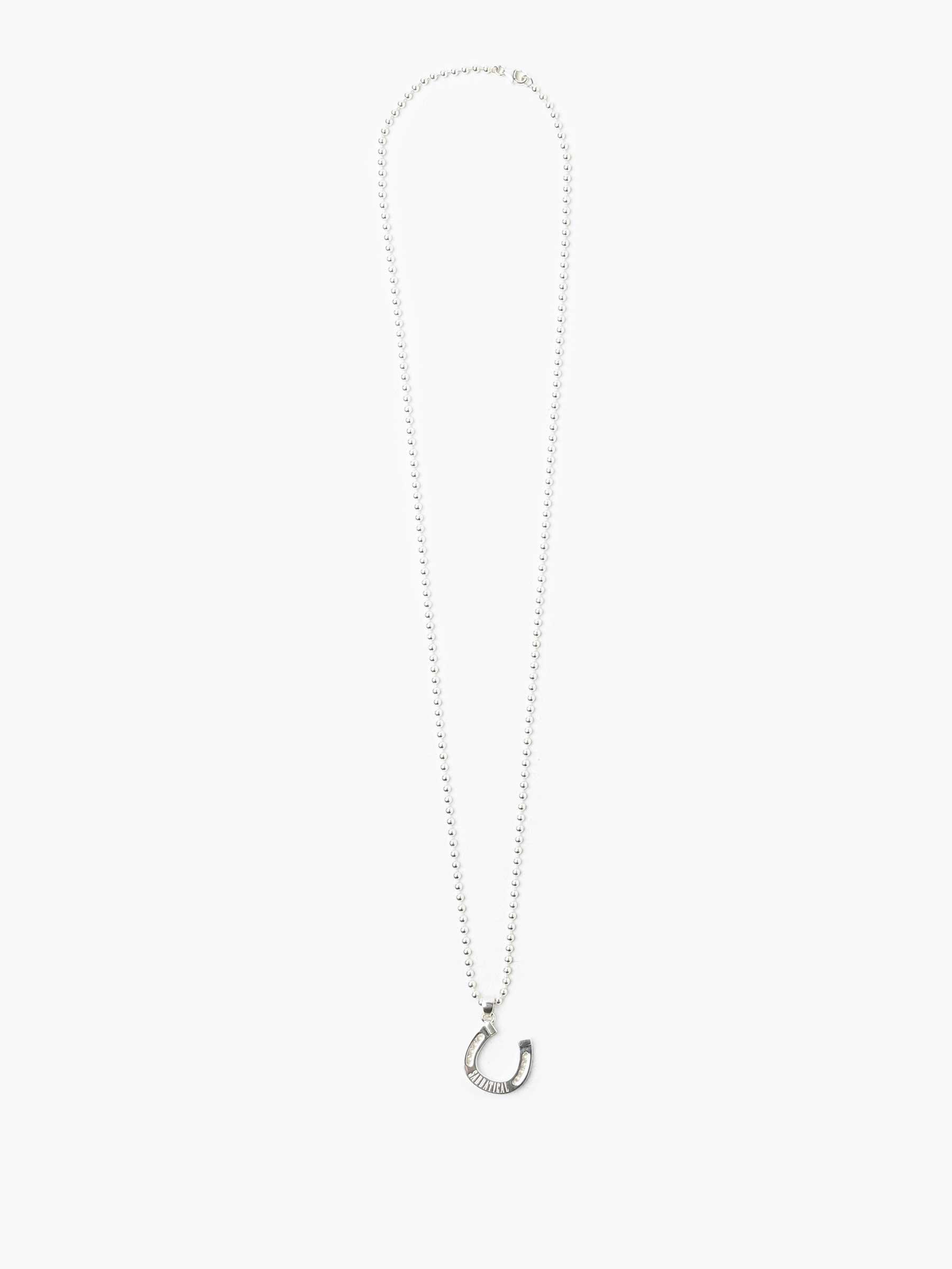 Horseshoe Necklace & Bracelet Set Silver AW23-SAB11S