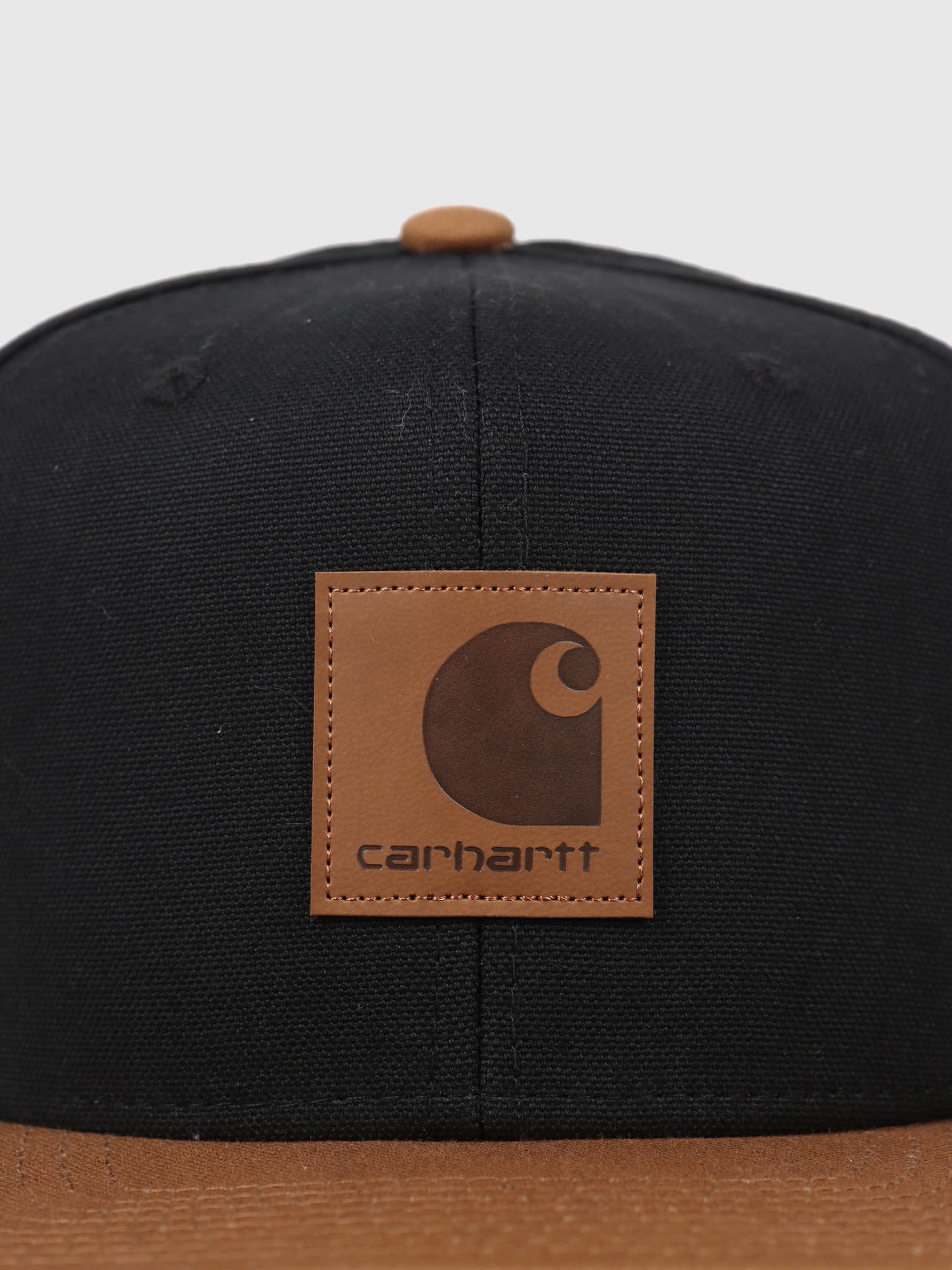 Logo Cap Bi Colored Black Hamilton Brown I025735