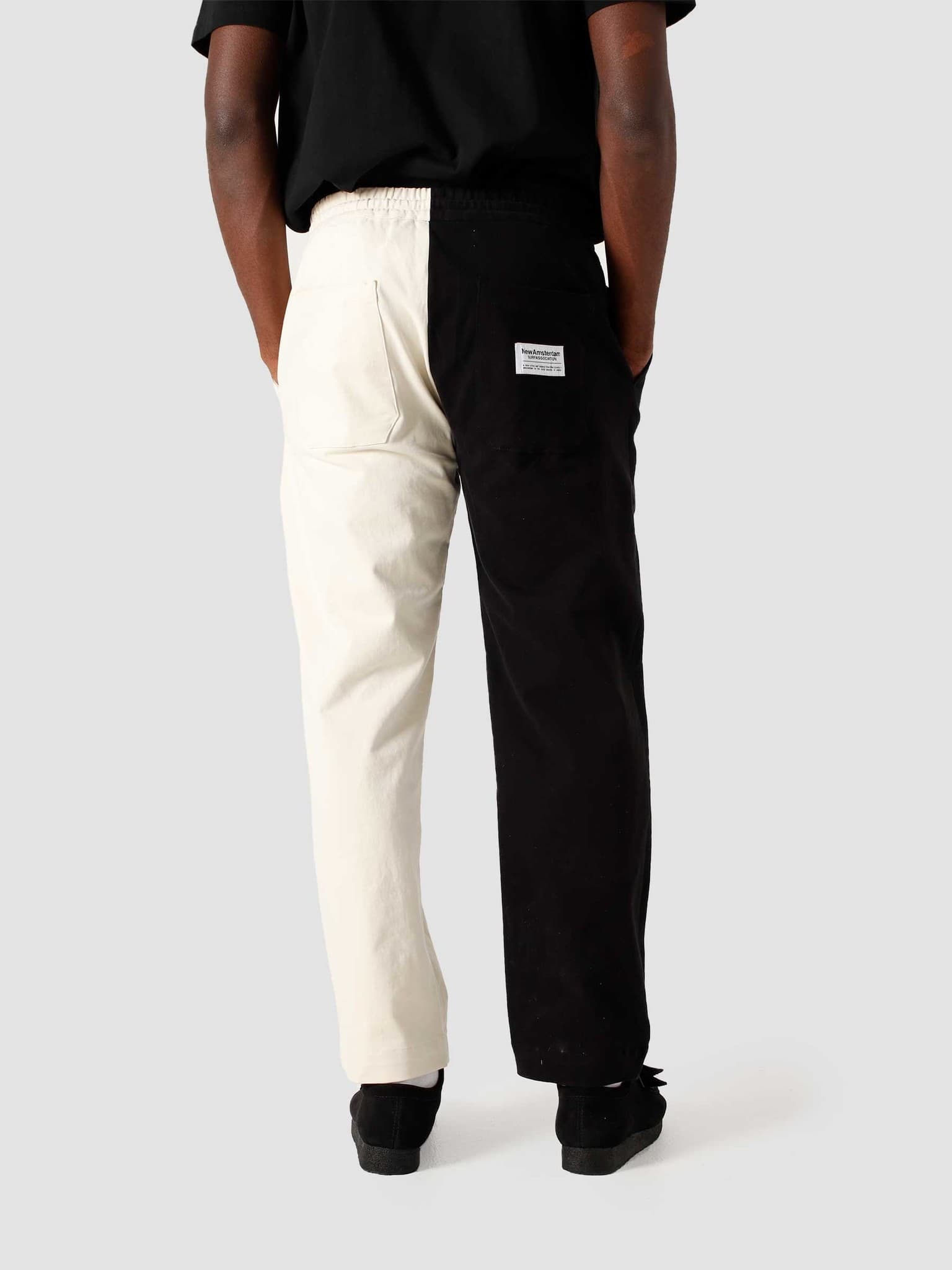 Work Trouser Black White 2021062