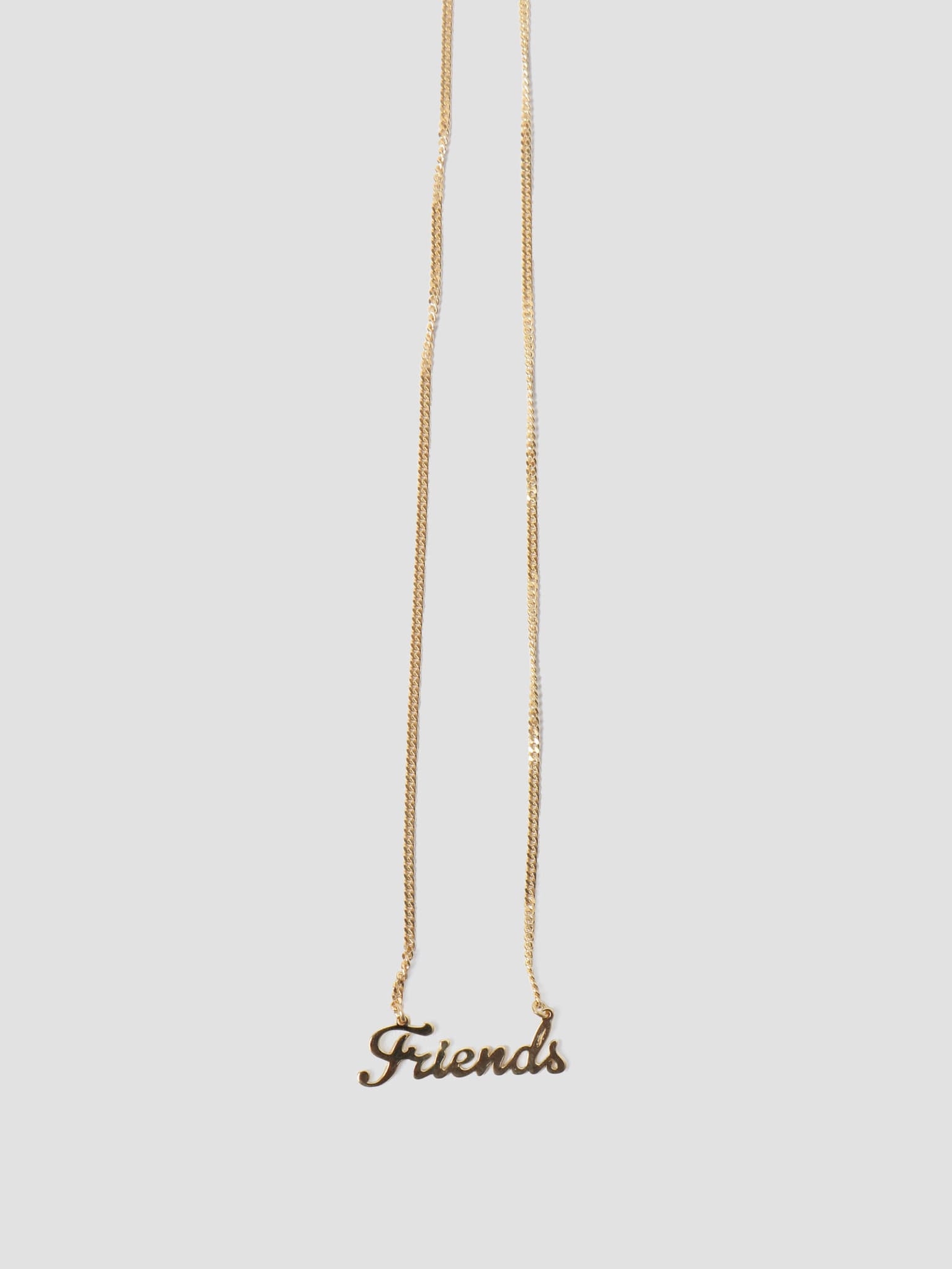 by Freshcotton Friends Necklace 55cm 14K Gold Plated