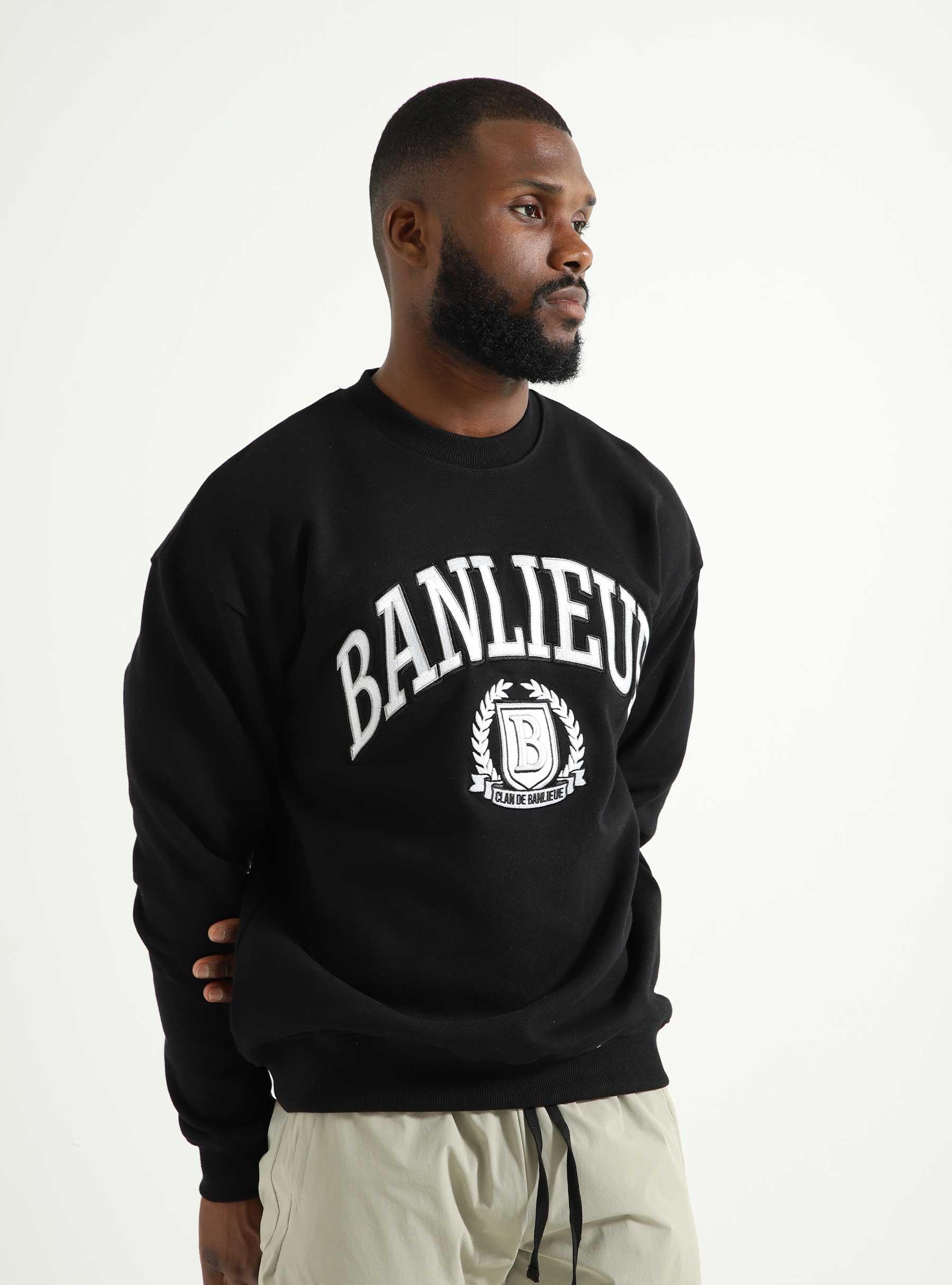 Crest Sweater Black BNL-SS23-CR01-200