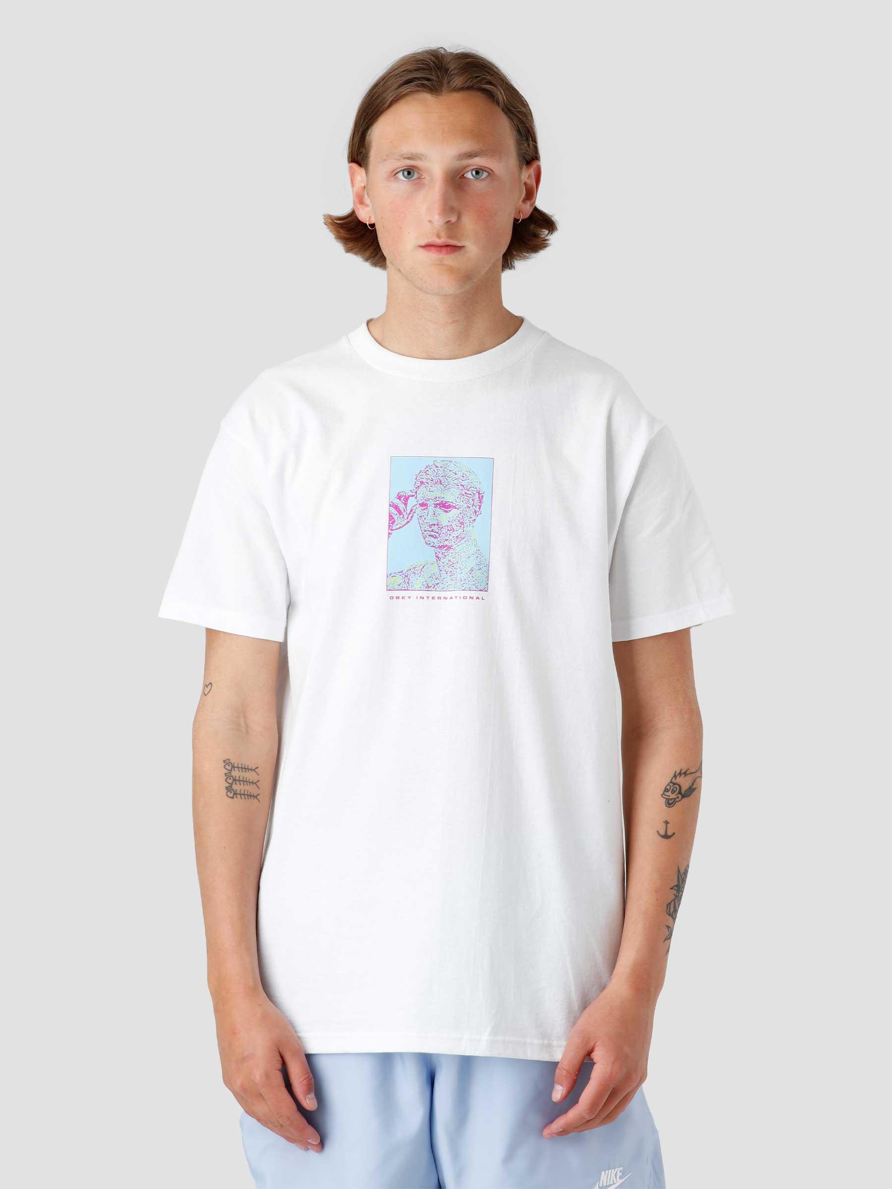 Thinking Of Obey T-shirt White 165263034