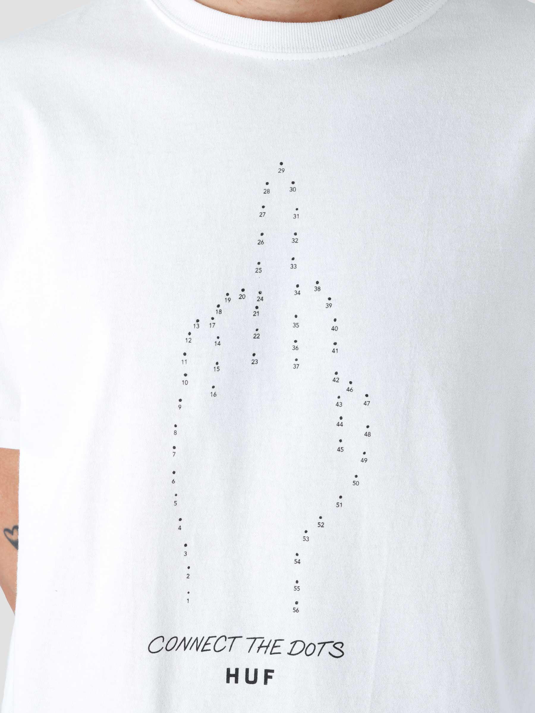 Connect The Dots T-shirt Tee White TS01824