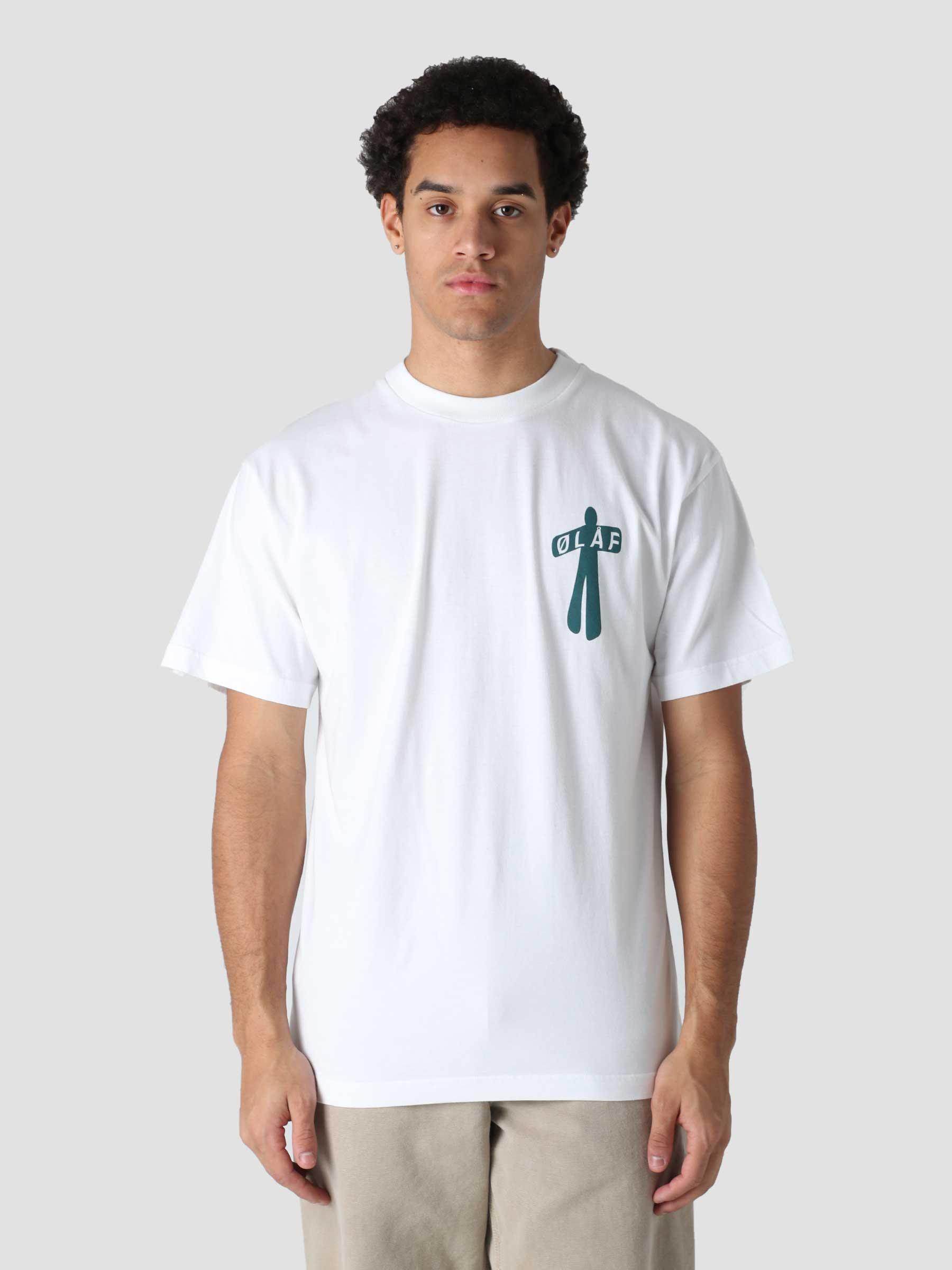 Olaf Flying Men T-Shirt Optical White SS22_0004