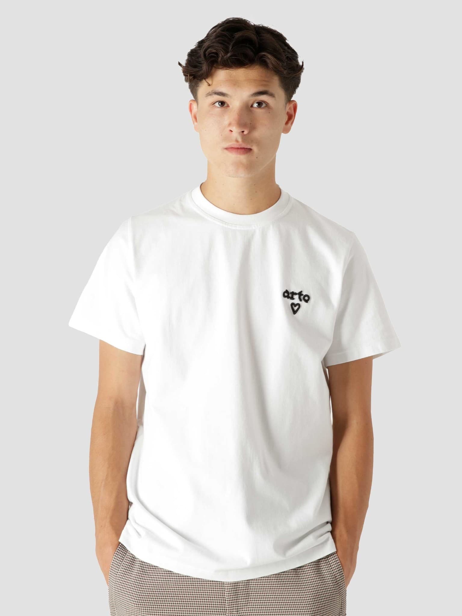 Tissot Heart T-Shirt White AW21-067T