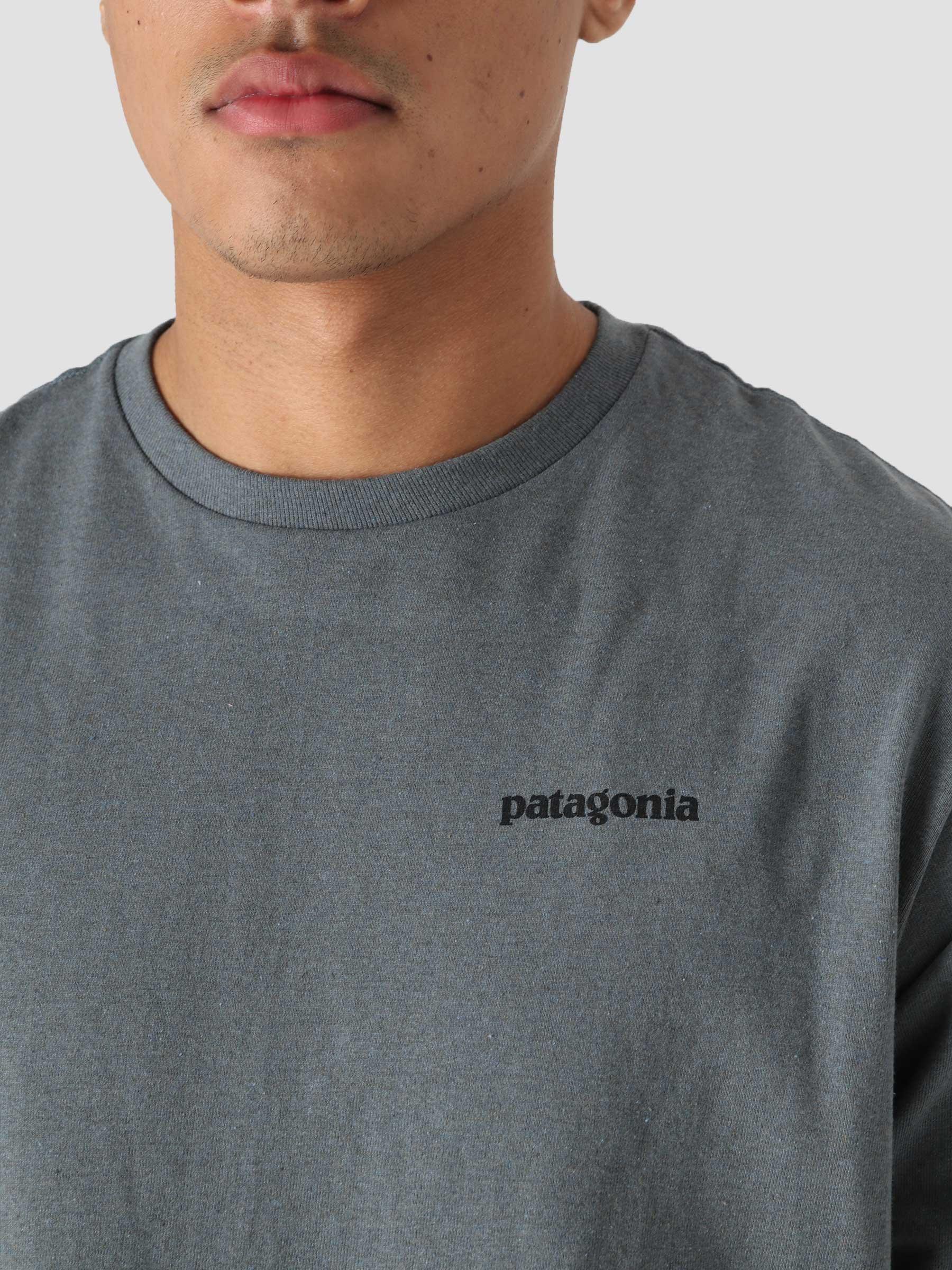 M's Longsleeve P-6 Logo Responsibili T-Shirt Plume Grey 38518
