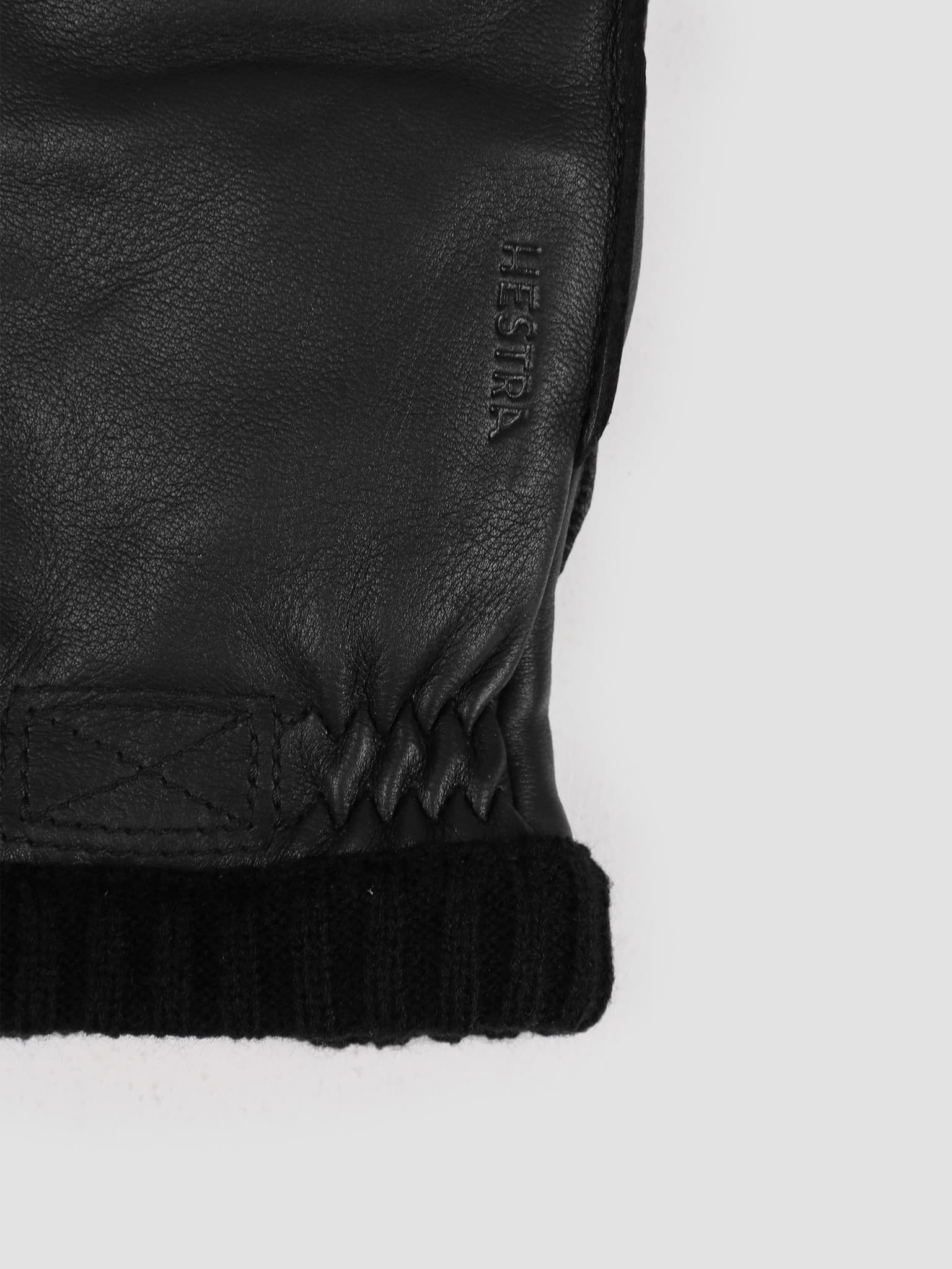 Deerskin Primaloft Rib Glove Black 20210