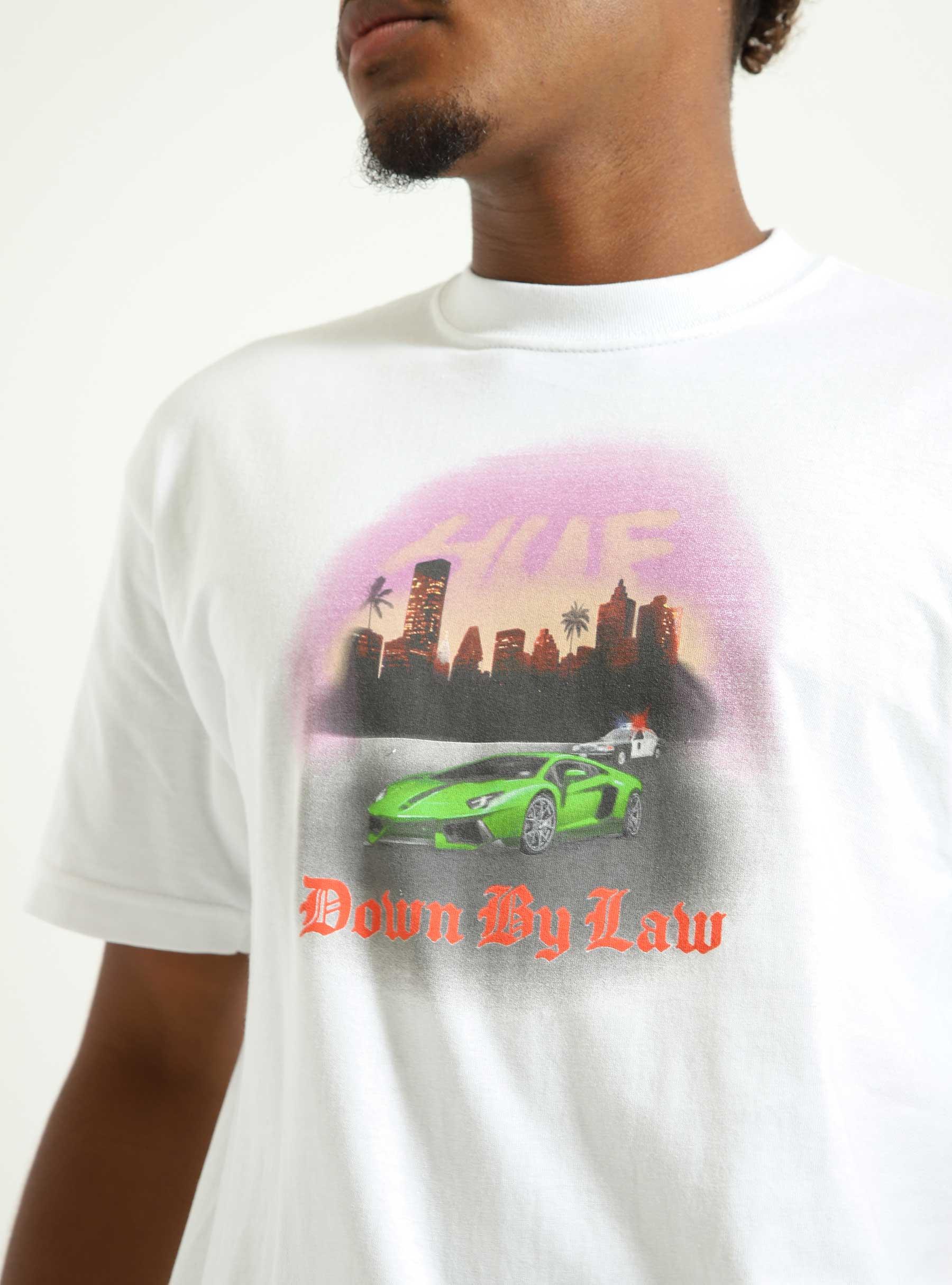 Down By Law T-shirt White TS02091-WHITE
