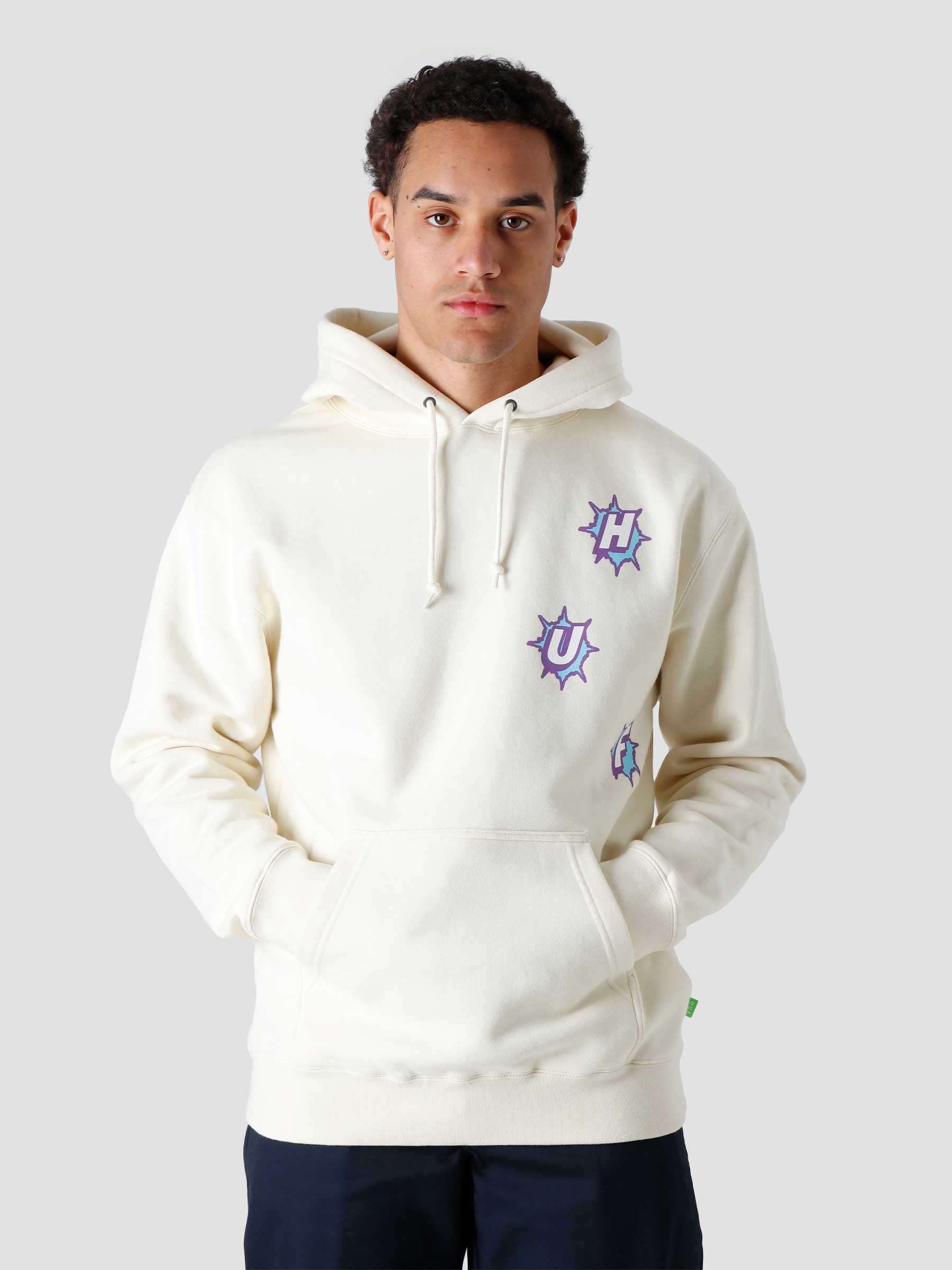 Infinity Jewel Pullover Hoodie Off White PF00456