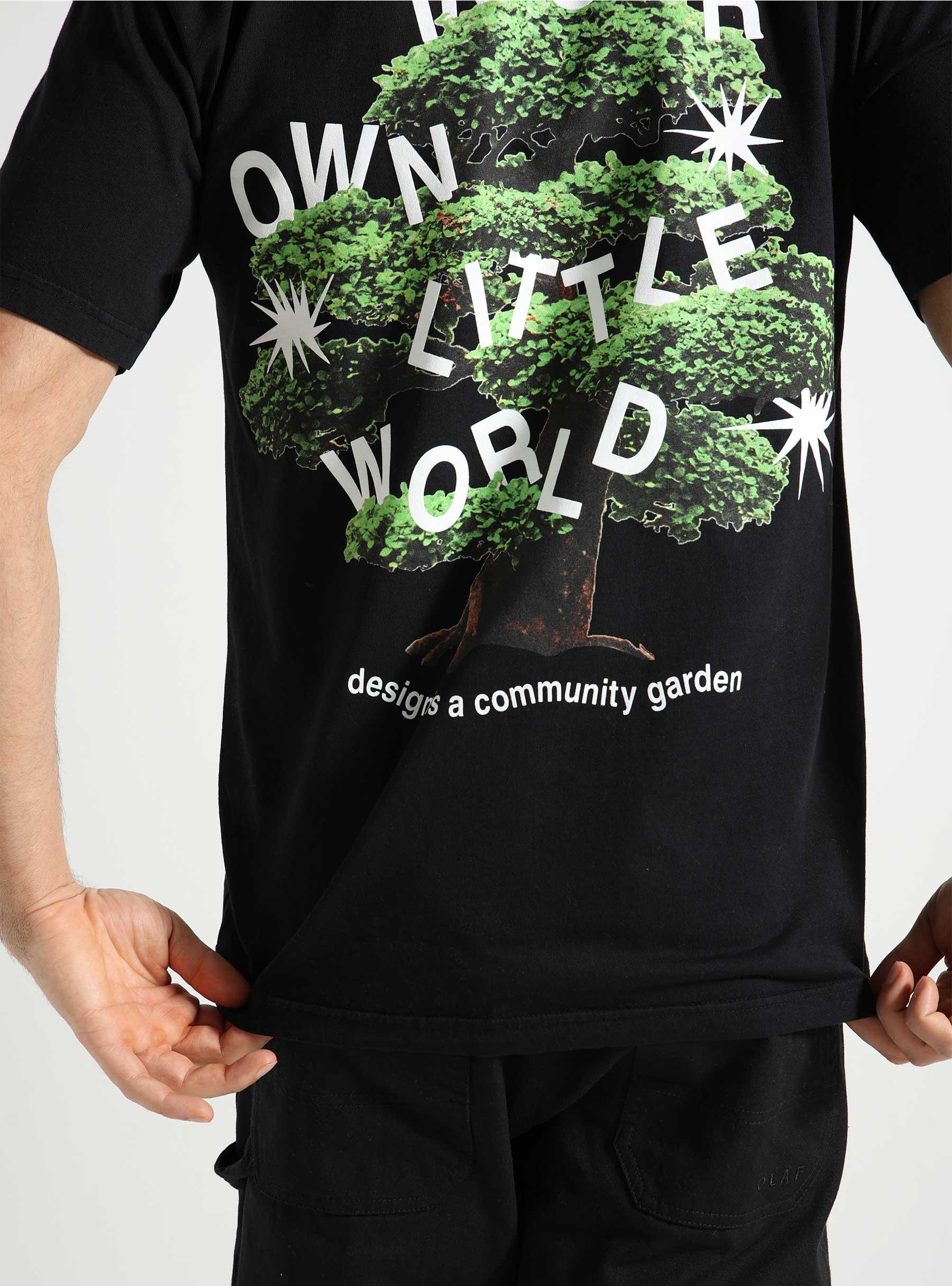 Community Garden T-shirt washed Black 399001761