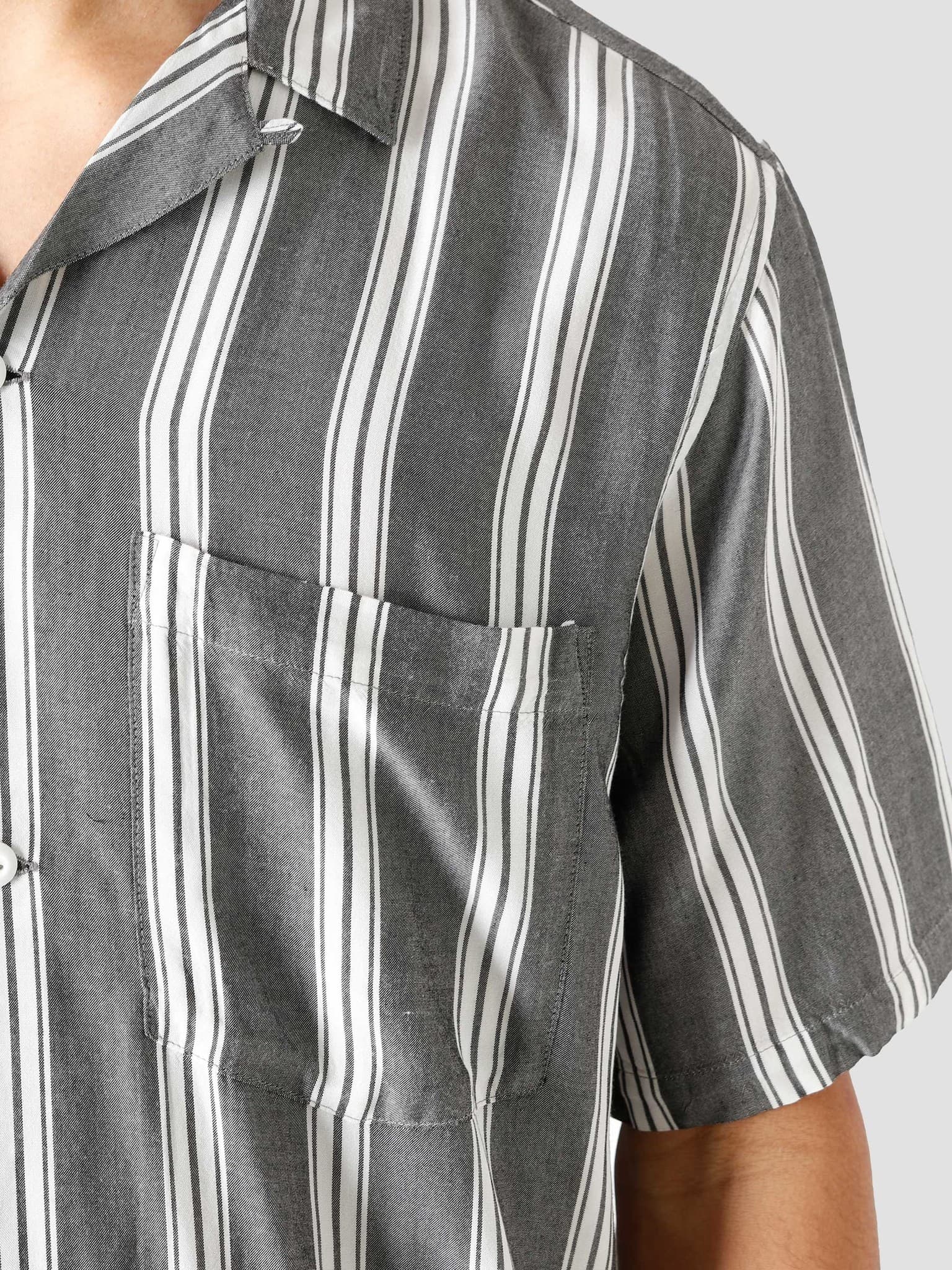 SS Foley Shirt Foley Stripe Black I028941-8990
