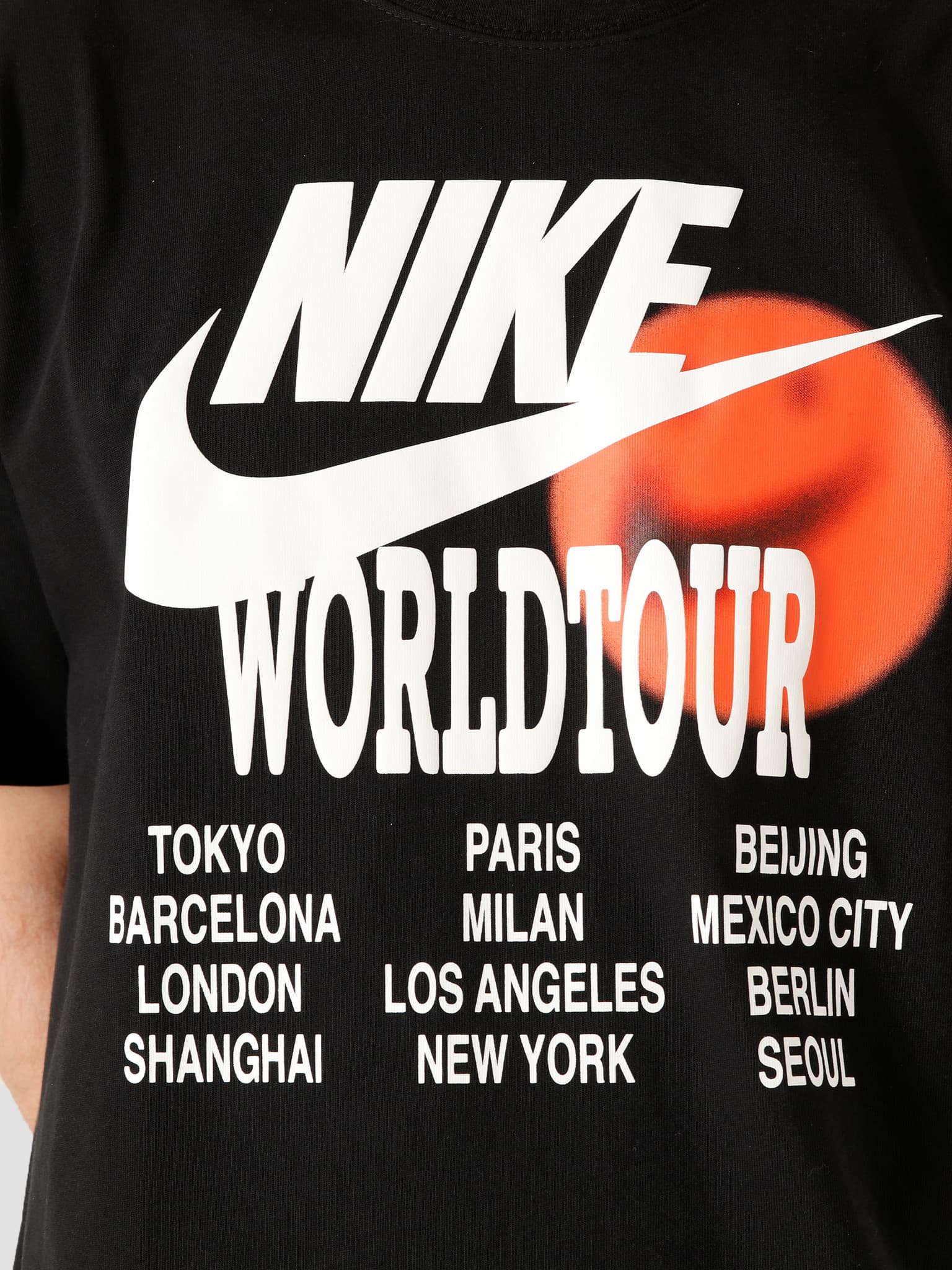 NSW T-Shirt World Tour Black DA0937-010