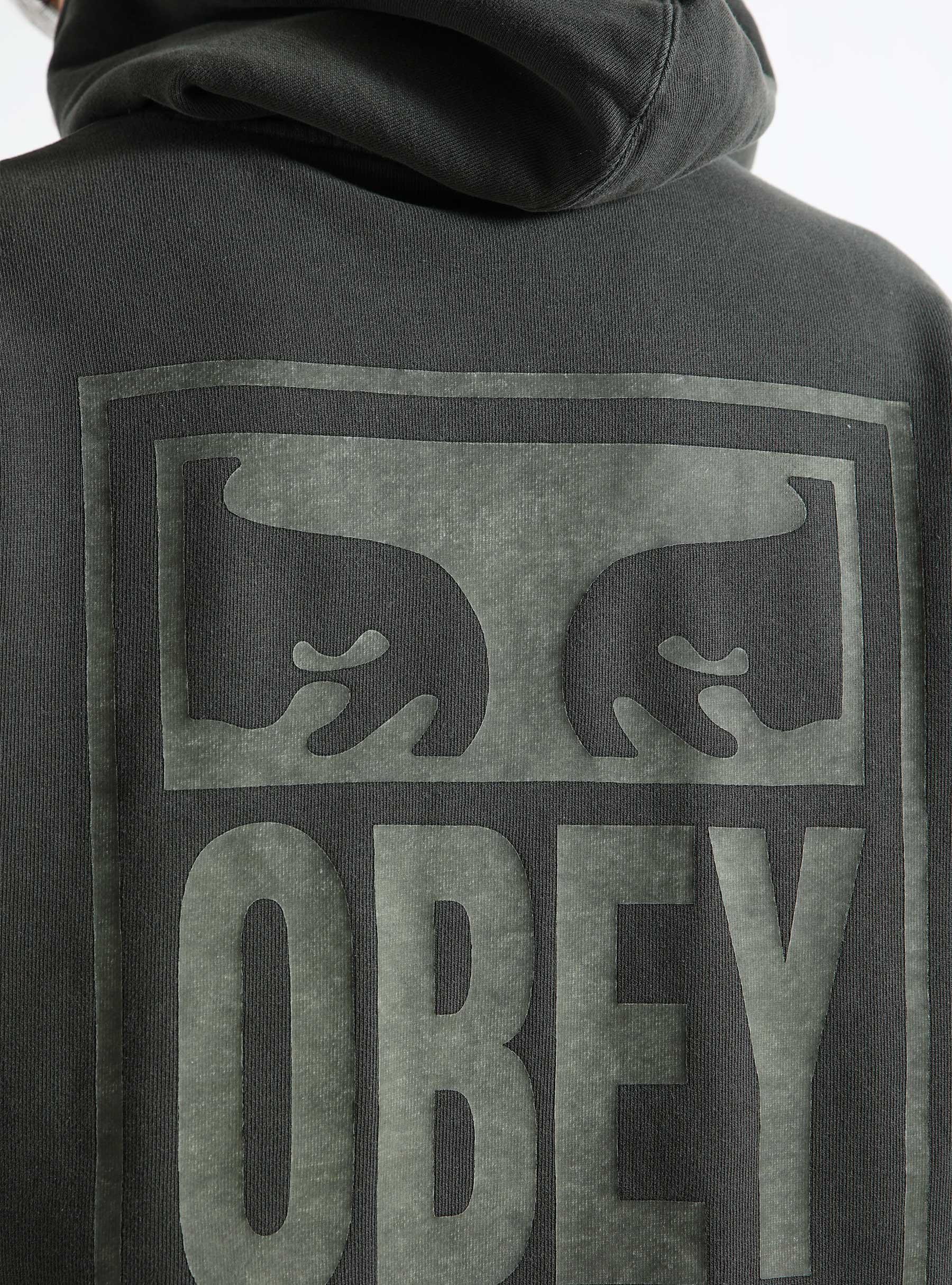 Pigment Obey Eyes Icon Extra Hoodie Pigment Pirate Black 112470212-PBA