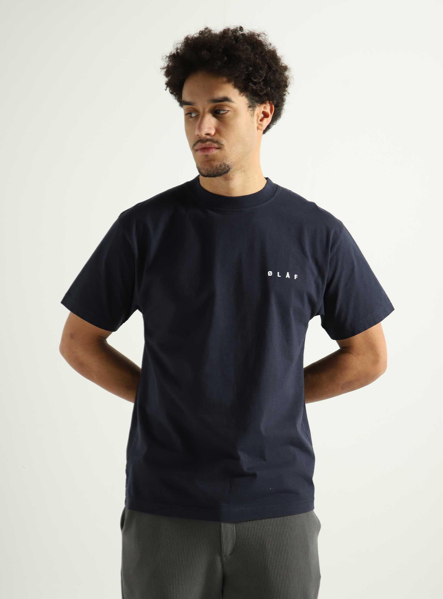 Face T-shirt Navy M990104