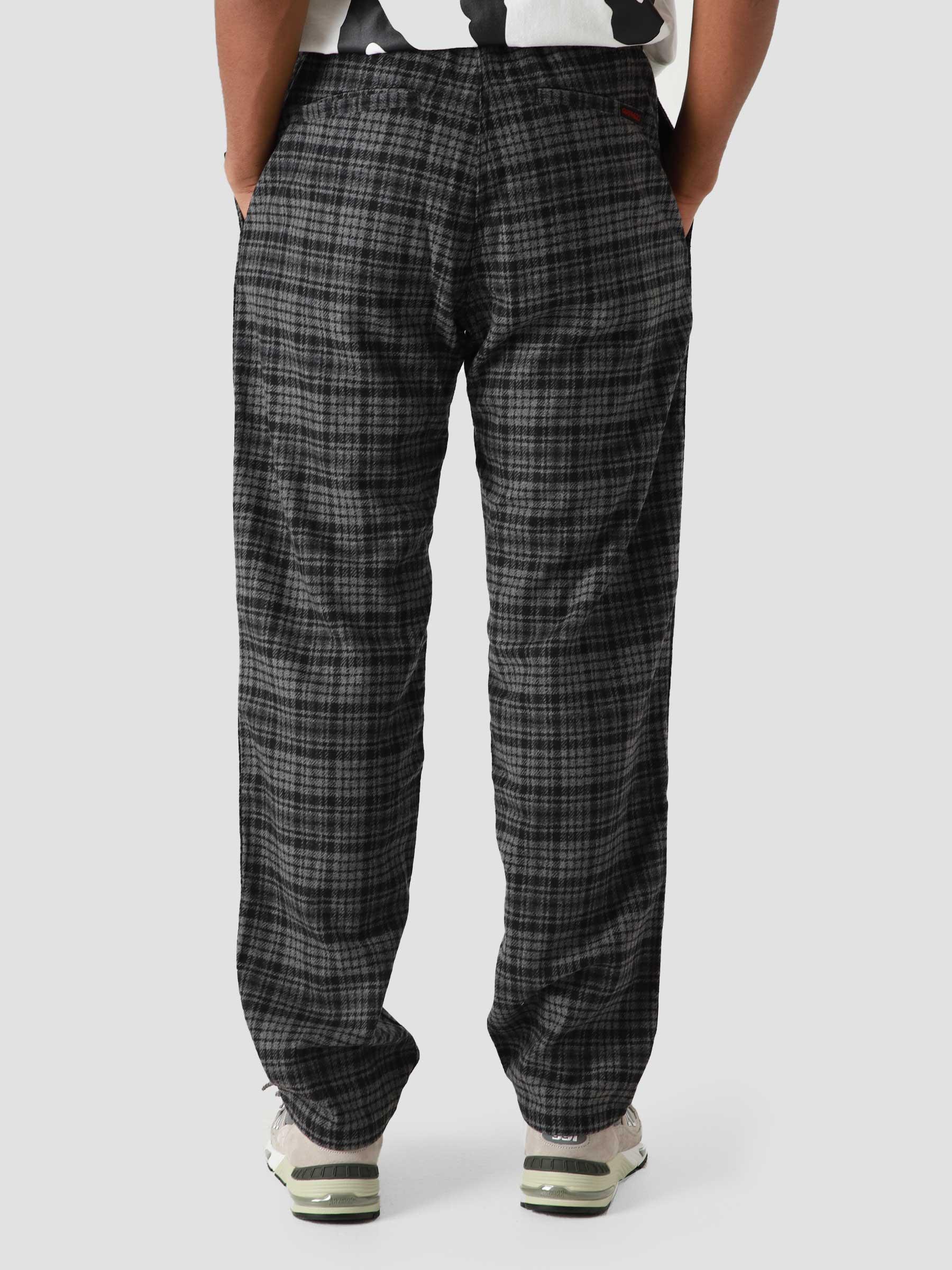 Wool Blend Gramicci Pants Grey Check GMP-21F056