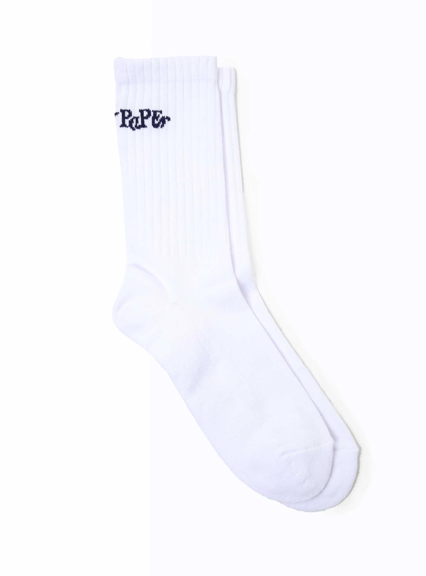Unified Type Sock White Pageant Blue RESORT1234