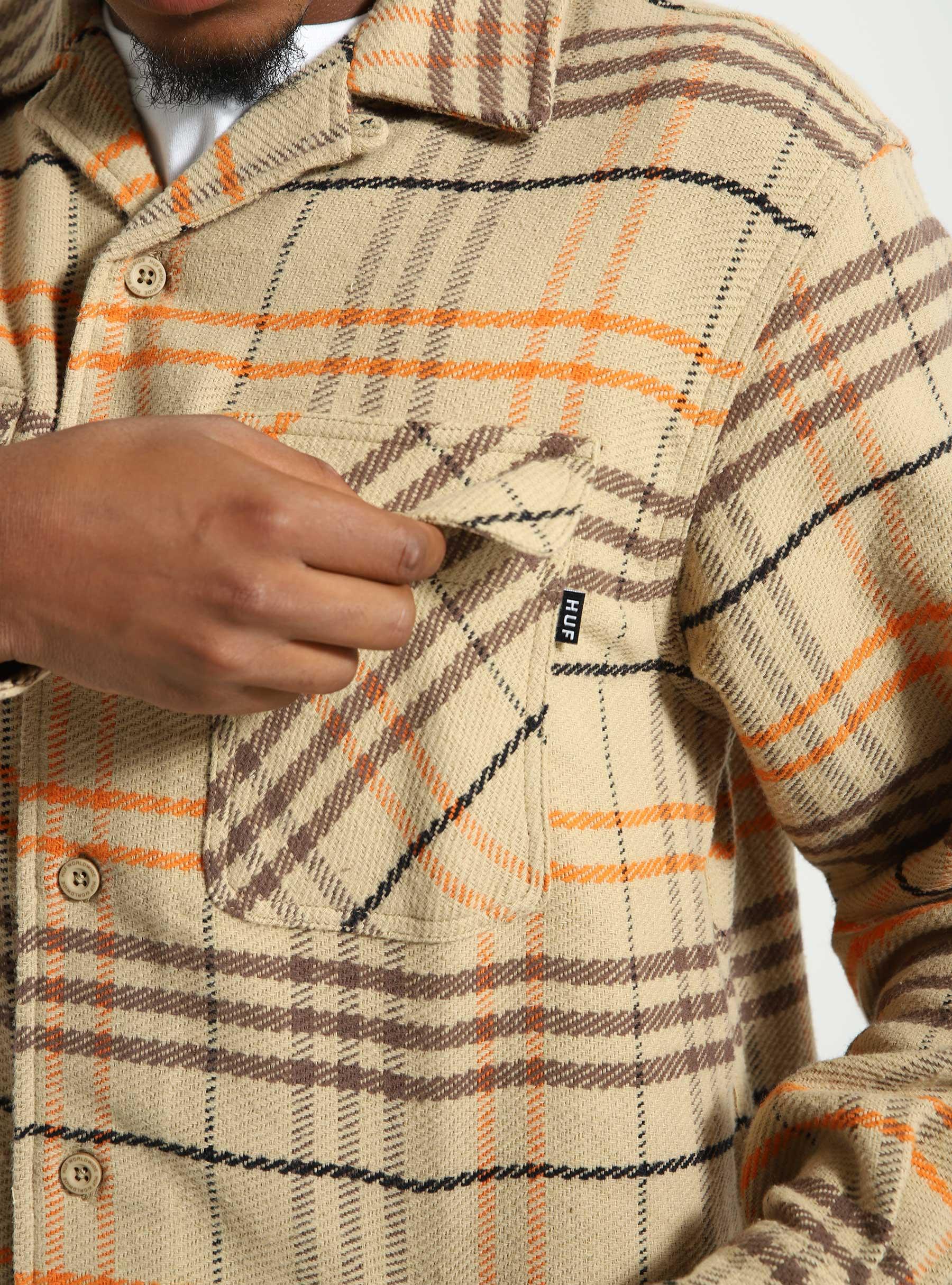 Westridge Woven Shirt Oatmeal BU00187-OATML